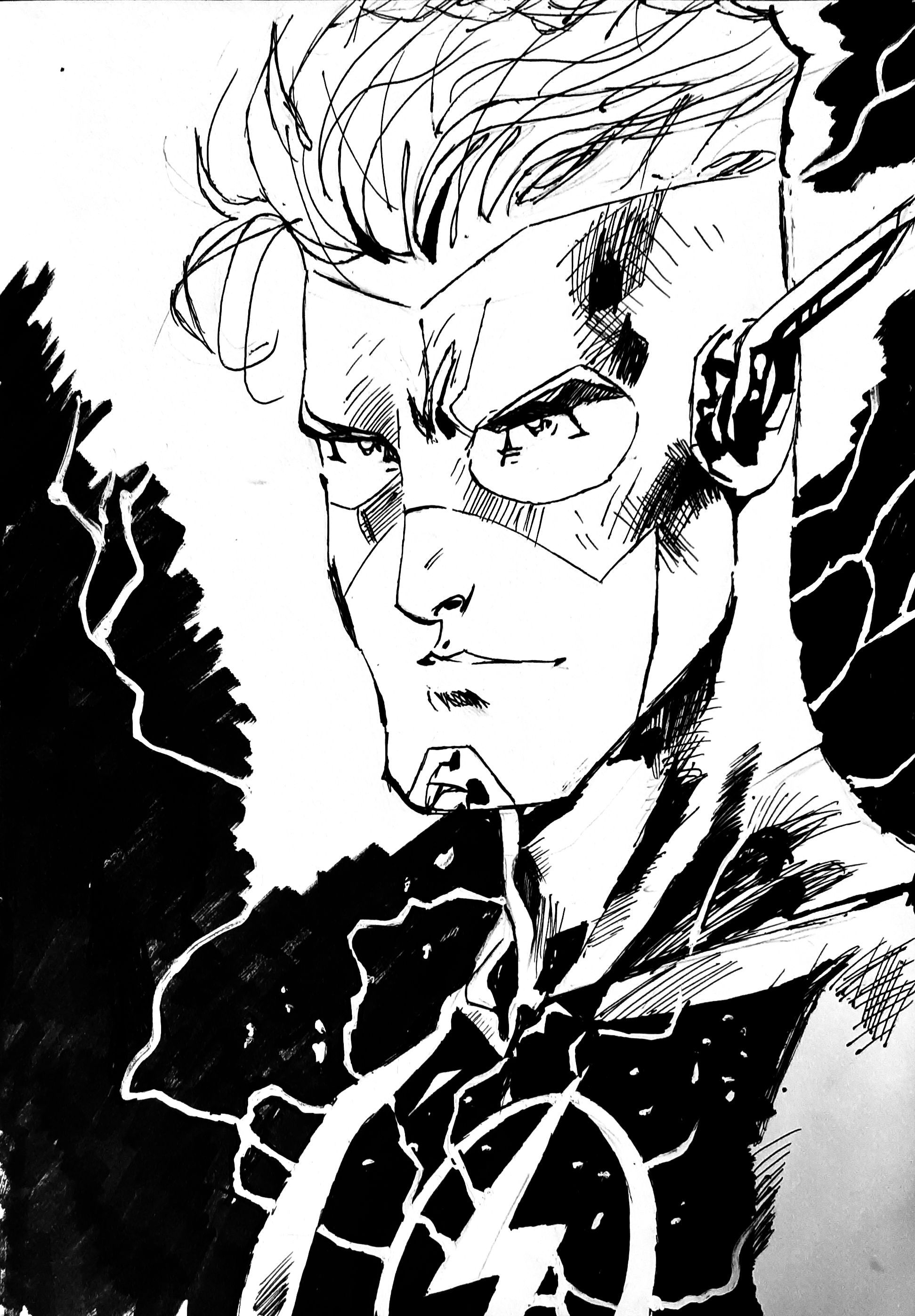 Wallpaper #xGdJ95IBSpphPi3-d4V5281 Jim Lee Flash Sketch