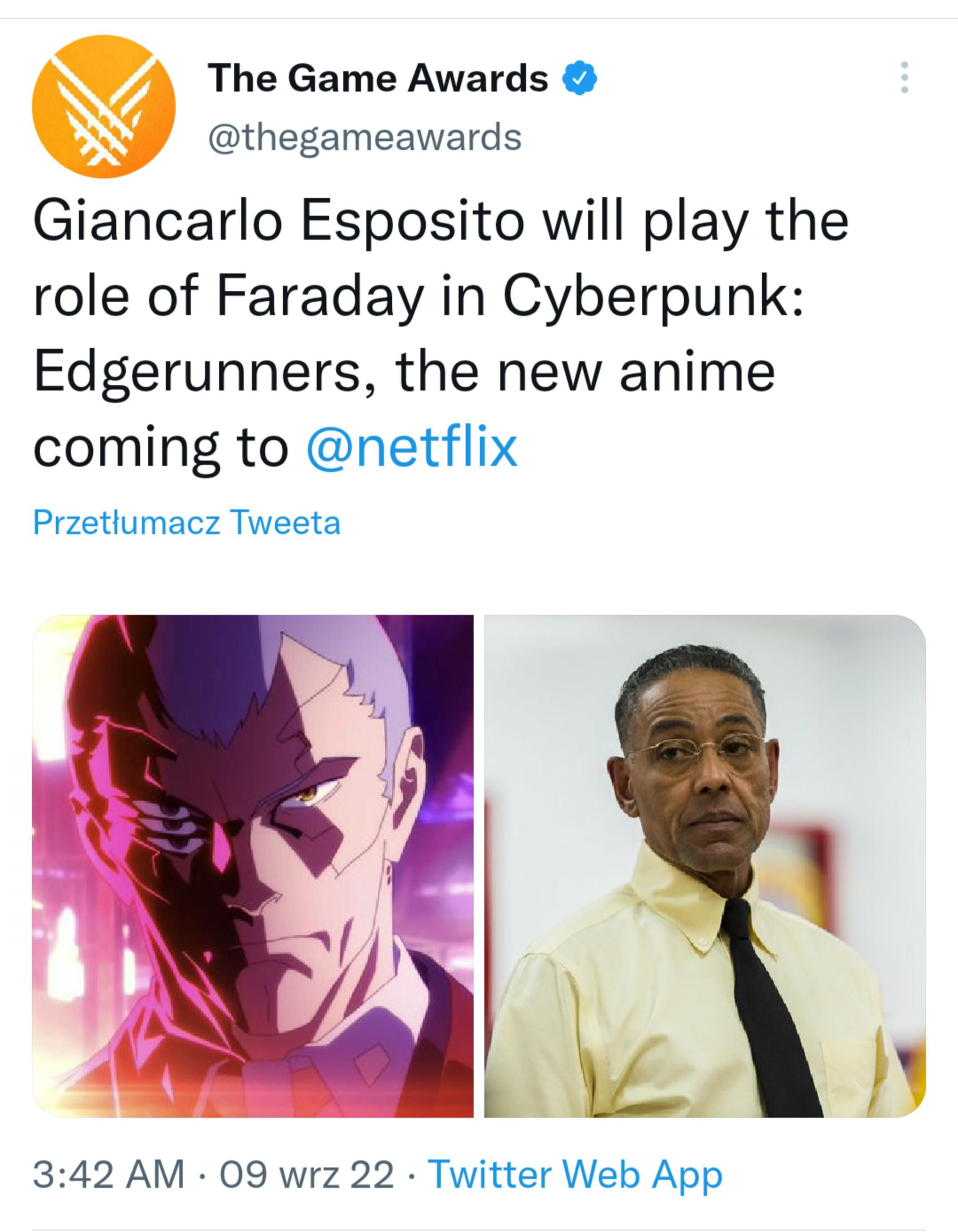 Wallpaper #jYv-c5cBcm9NJah-QnVG132 Giancarlo Esposito as Faraday in Cyberpunk Edgerunners Yay or Nay