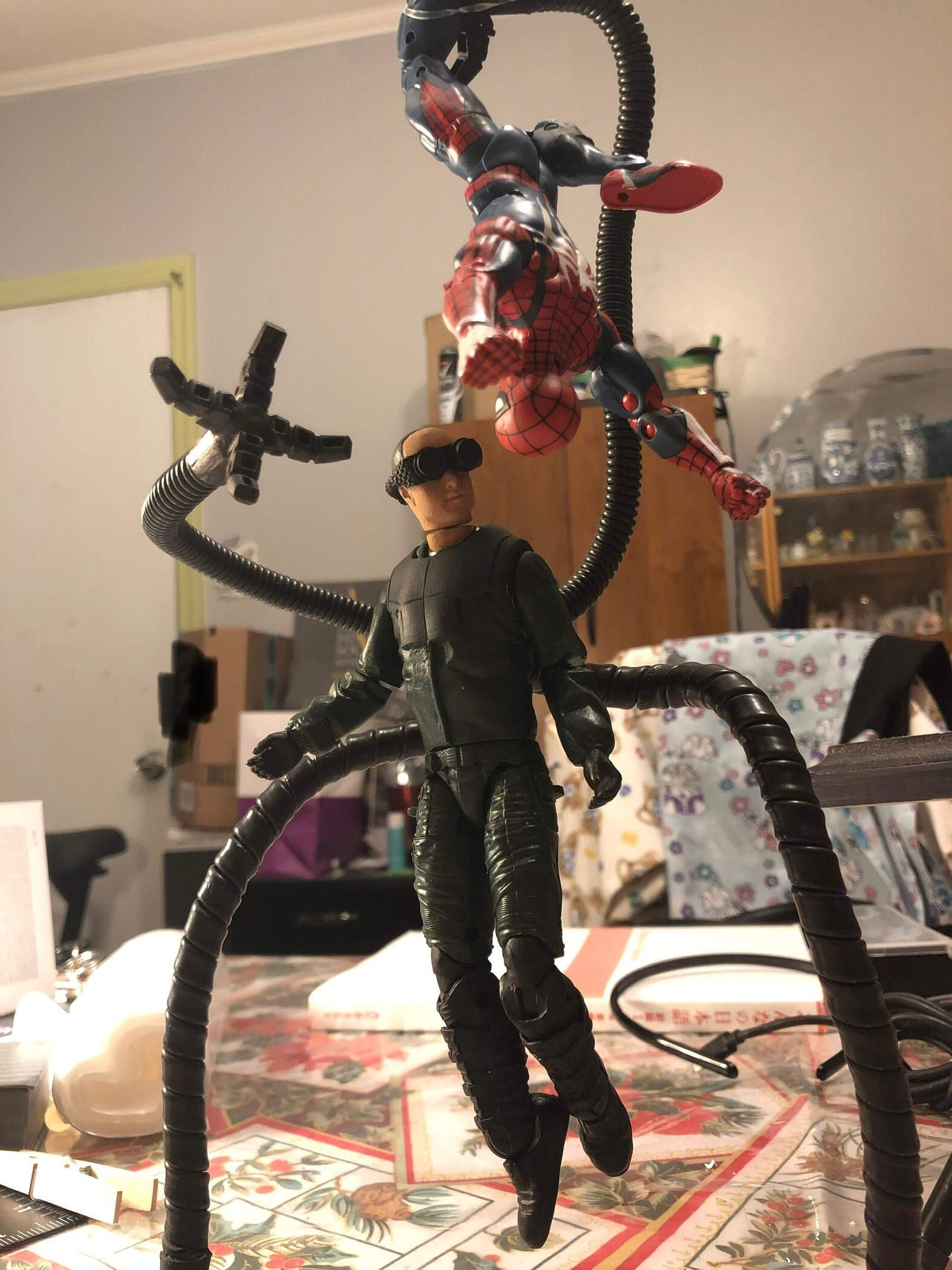 Wallpaper #Zrgr2pIBJvJKYCmE8vAv55 Custom Doc Ock from Spider Man PS4 Rmarvellegends