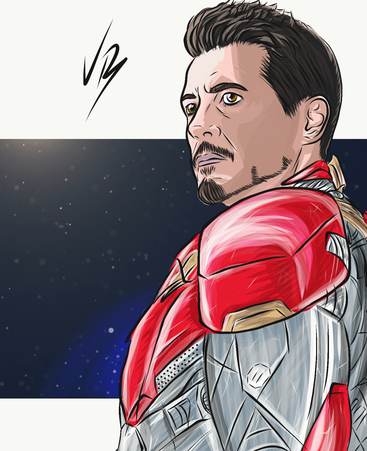 Wallpaper #OaWdOJMBVBiSkHCa5I7X106 Hope You Guys Like This Tony Stark I Draw on My Phone Rmarvel