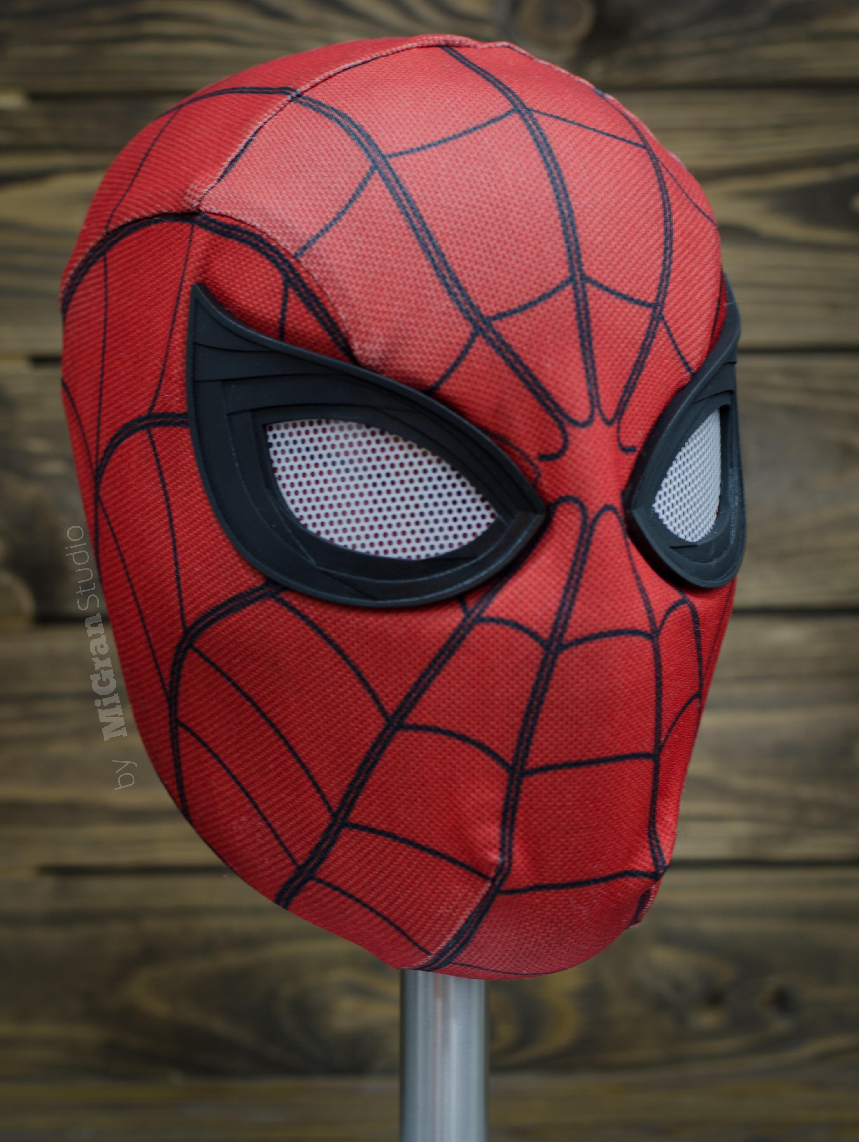 Wallpaper #DjHMNZMB5zzyi_yYhFjm133 Fanmade My Spider Man Mask with Magnetic Lenses Rmarvel