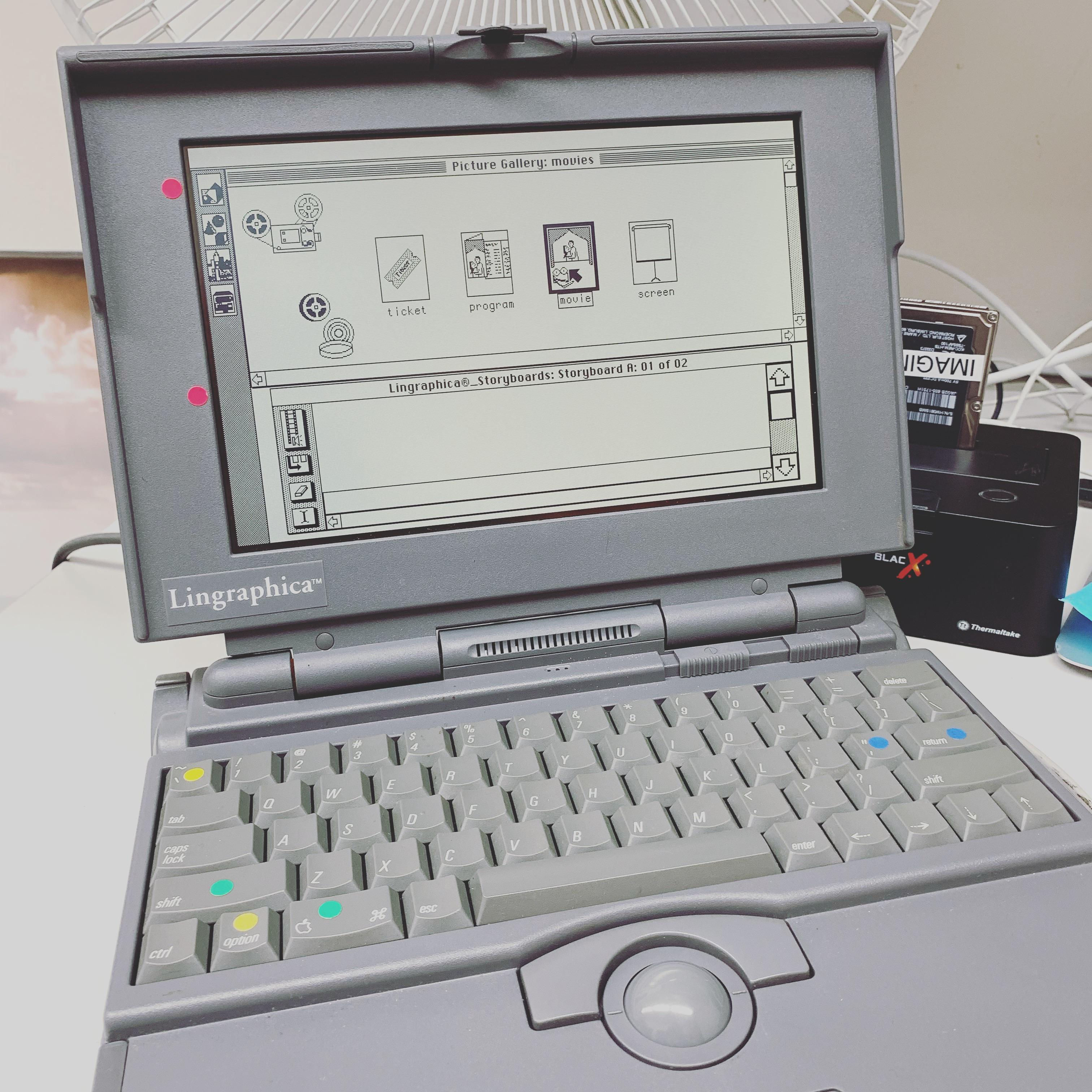 Wallpaper #KD-KPJMBLiIJ4c9O9JIM1 Lingraphica Branded Powerbook 180 Given to My Unofficial Uw Madison