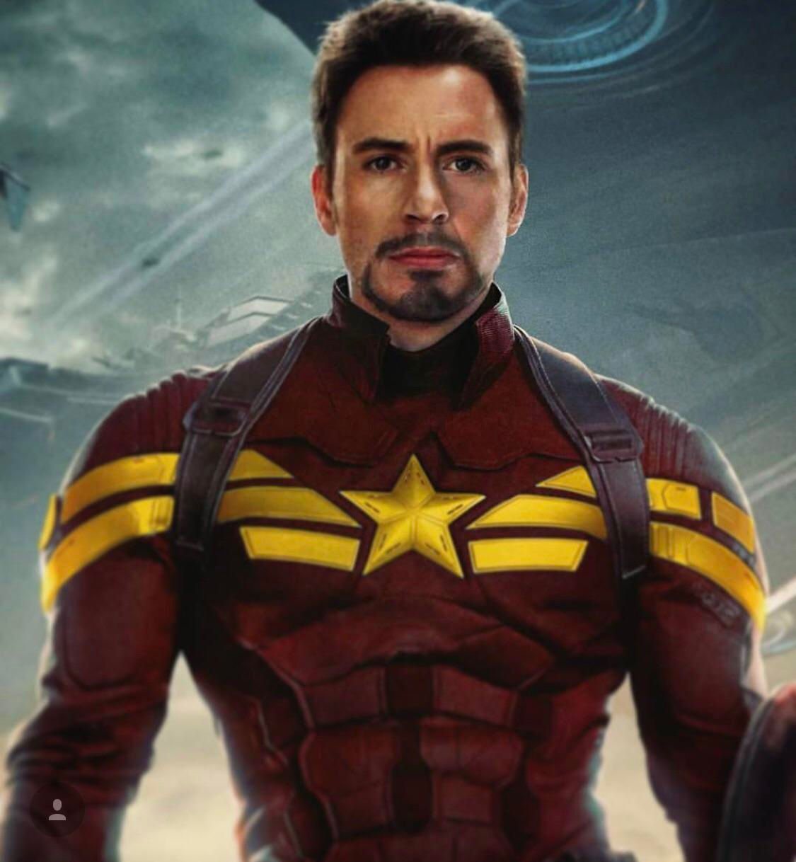 Wallpaper #JHOKgo4BFI5NbQks1hlc9 Robert Downey Jr. as Captain America