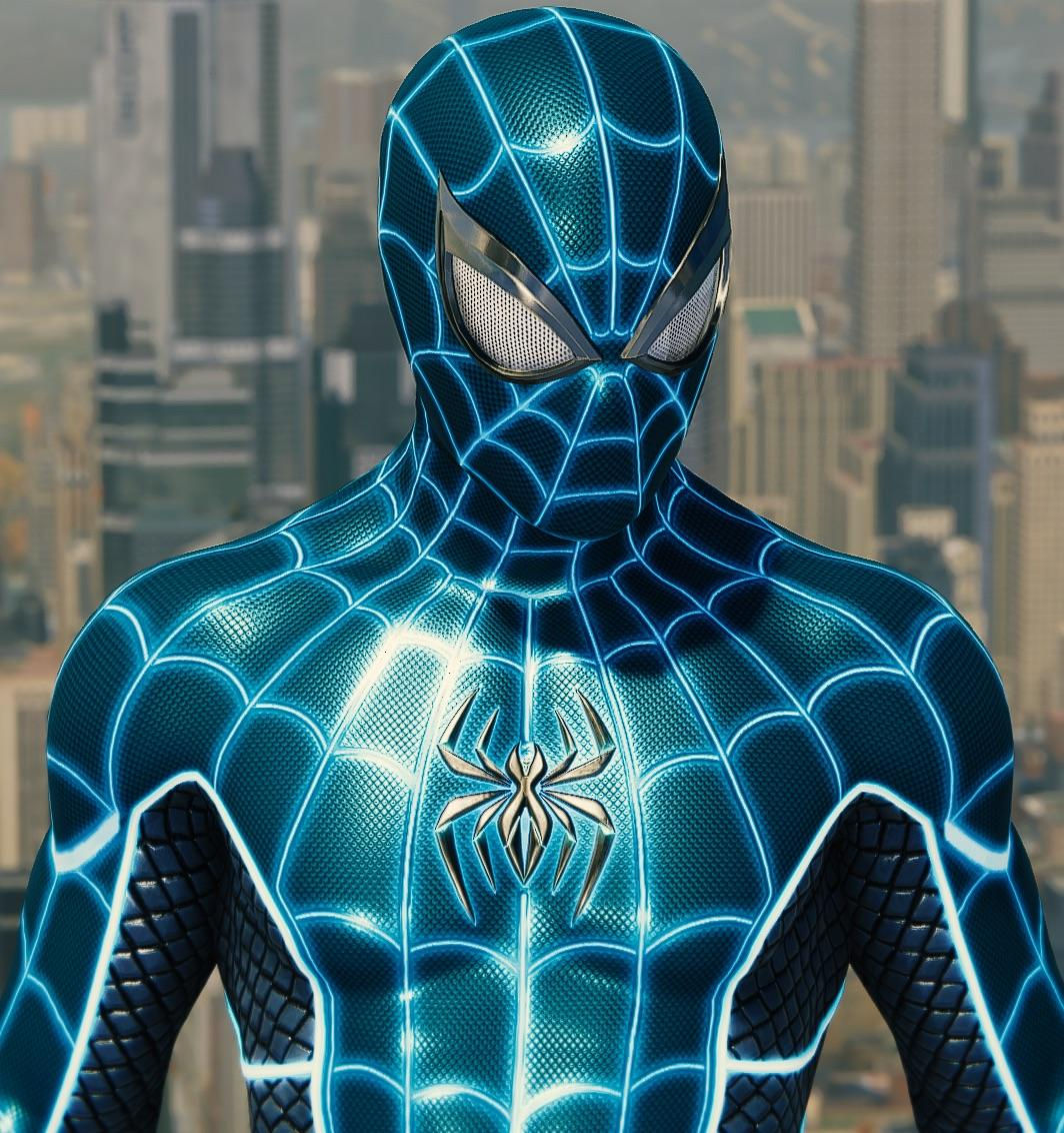 Wallpaper #mH0G9Y4Bnwiau_P6FhGp9 Title Aqua Blue Rspidermanps4