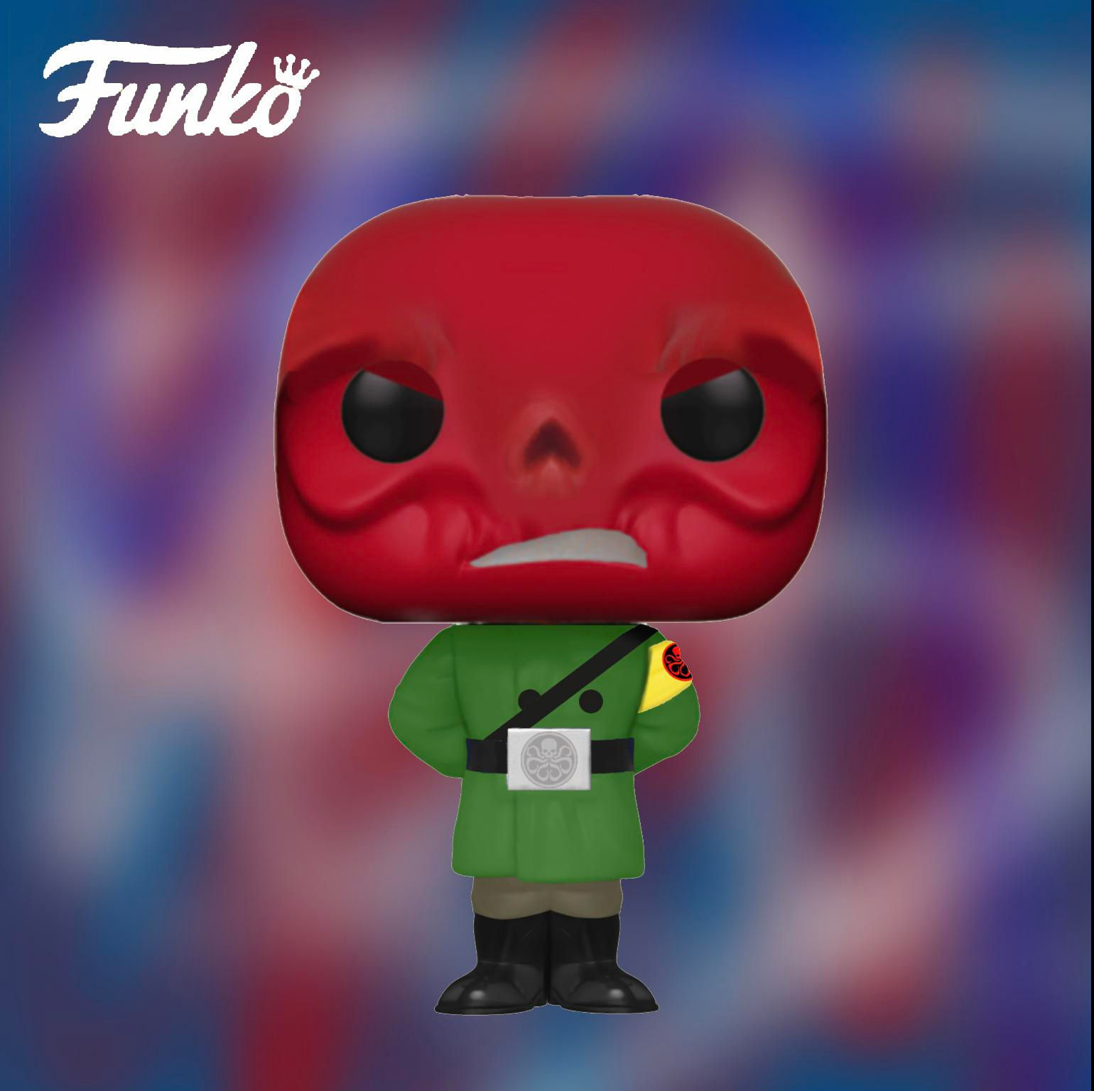 Wallpaper #26VxOJMBVBiSkHCaNo1f14 Funko Pop Comic Red Skull Concept Rmyfunkopopcollection