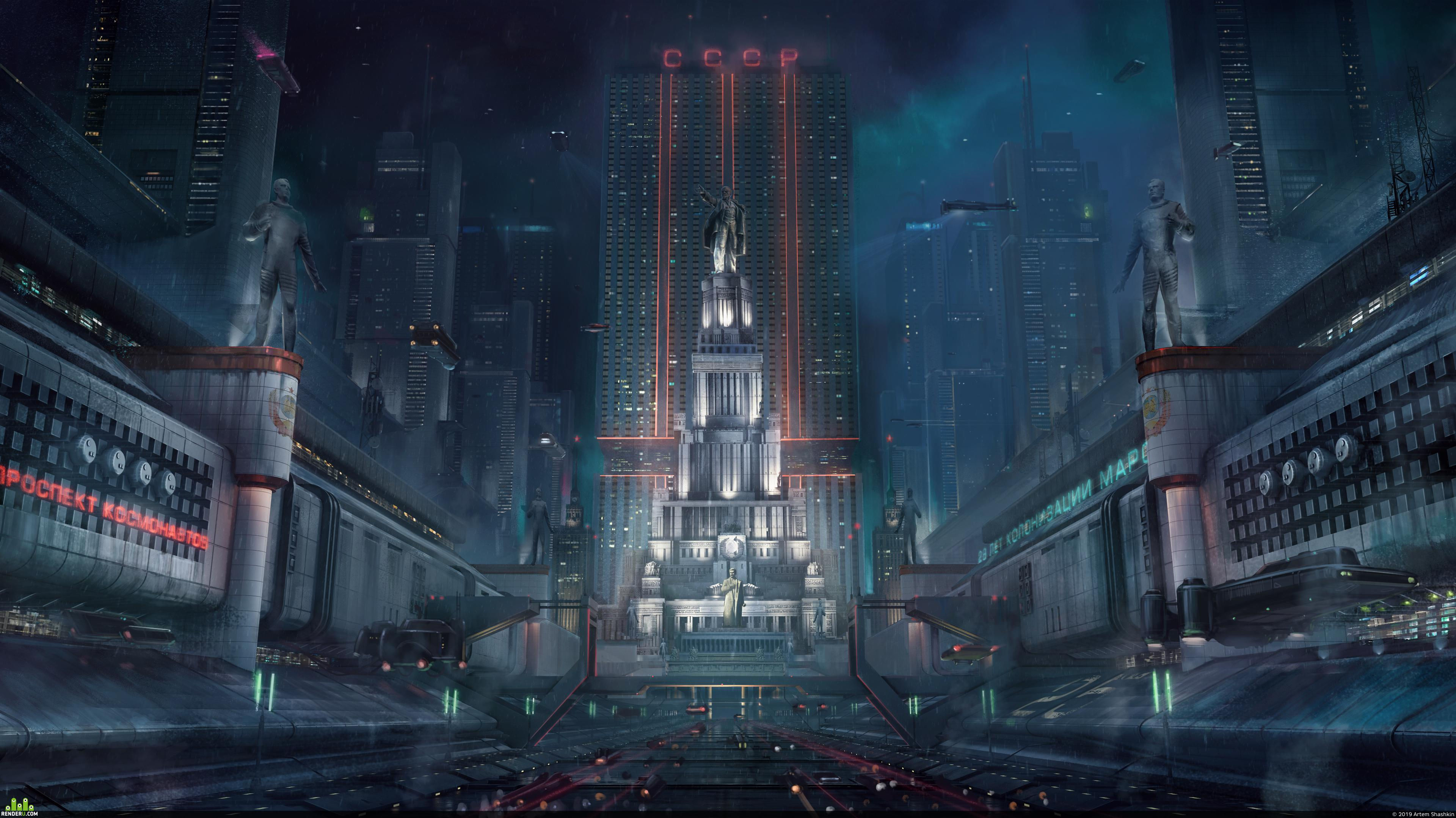 Wallpaper #RAD57I4BSdW8dNouDhX823 Cyberpunk Vibes in Moscow Cityporn