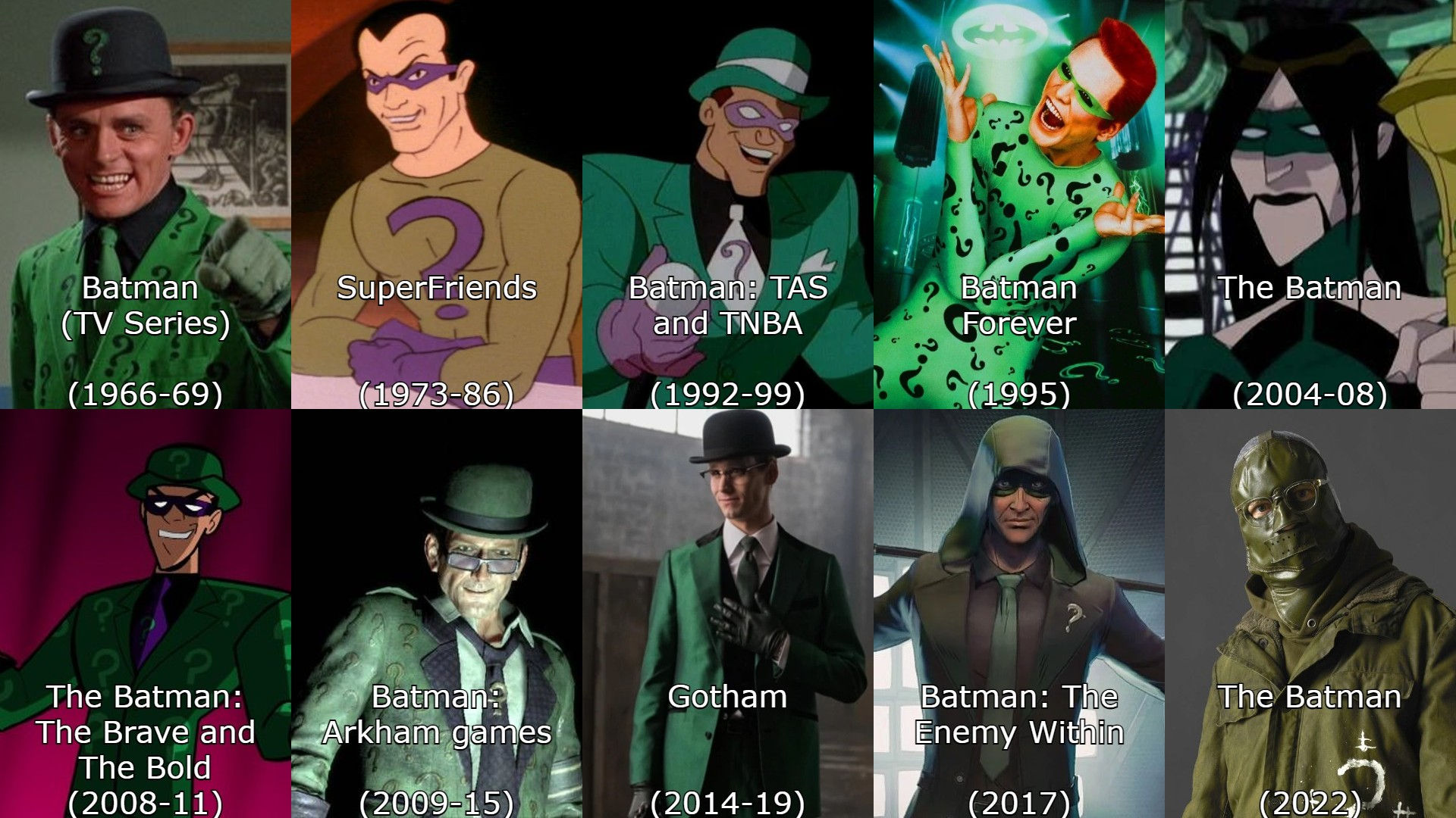 Wallpaper #pywtSpMB0E1QgA7wOvWE382 Discussion What is Your Favourite Interpretation of the Riddler