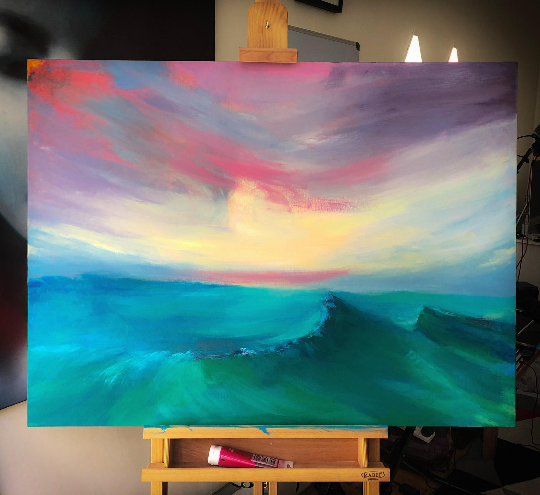 Wallpaper #xQOFYpMBpyOg8YnEvdI-287 I Finally Had the Confidence to Invest in an Easel and a Giant Canvas