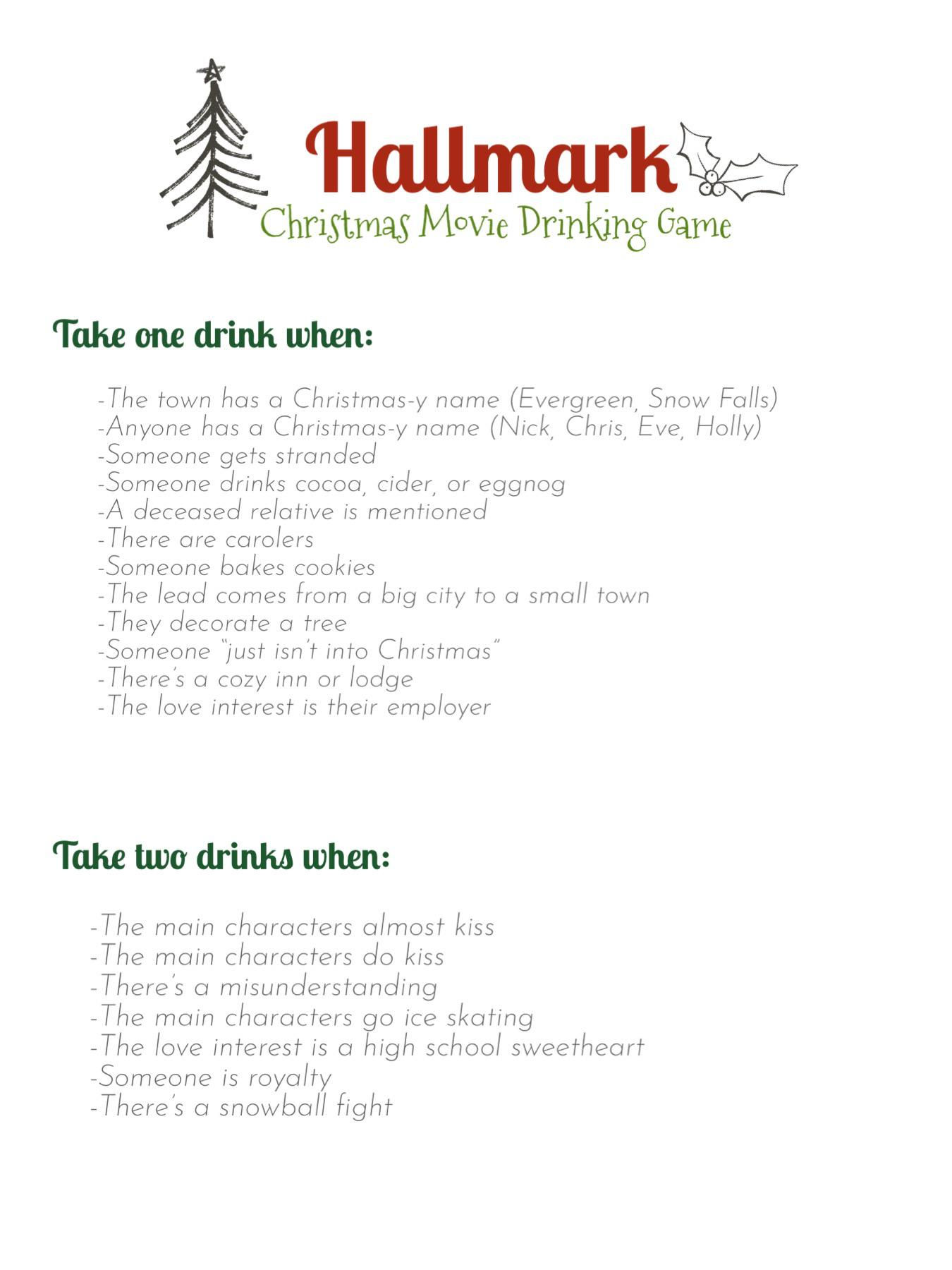 Wallpaper #Lv8aZ5MB3lSXT3zUROKT41 Made Our Own Hallmark Christmas Movie Drinking Game and Wanted to Share
