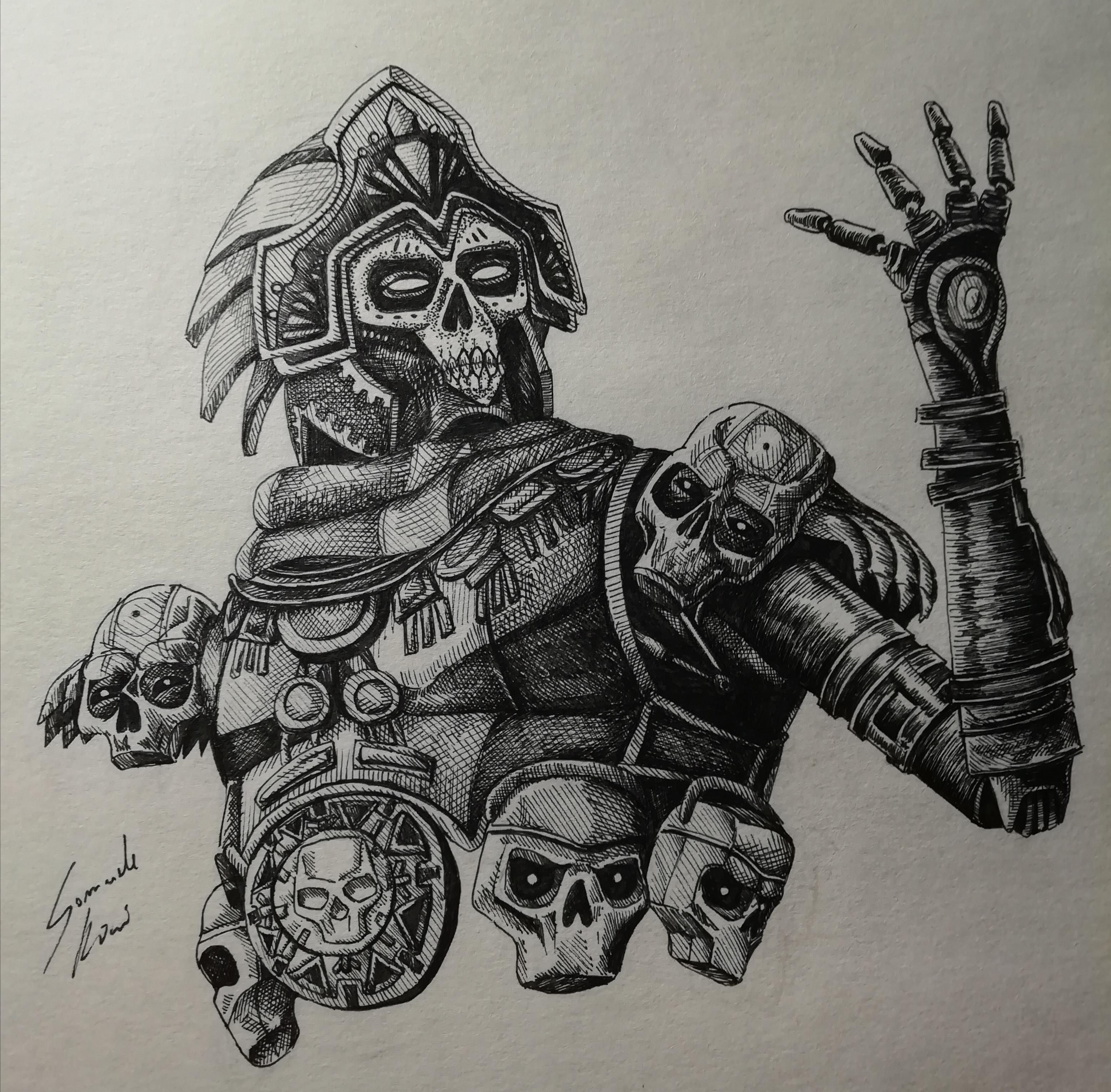 Wallpaper #Qn1I9I4Bnwiau_P6CQ_61 My Drawing of Revenant Rapexlegends