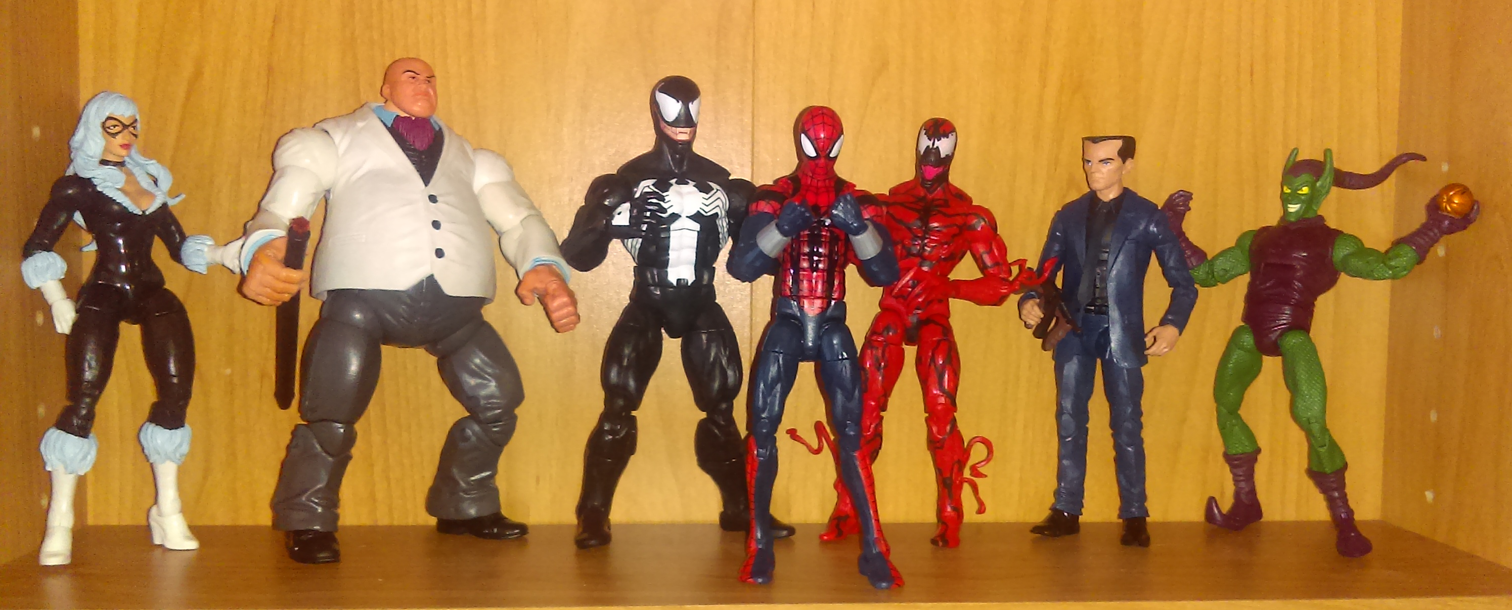 Wallpaper #9mfR7pIBSpphPi3-rl4A188 My Small Collection of 6 Inch Scale Spider Man Figures Ractionfigures