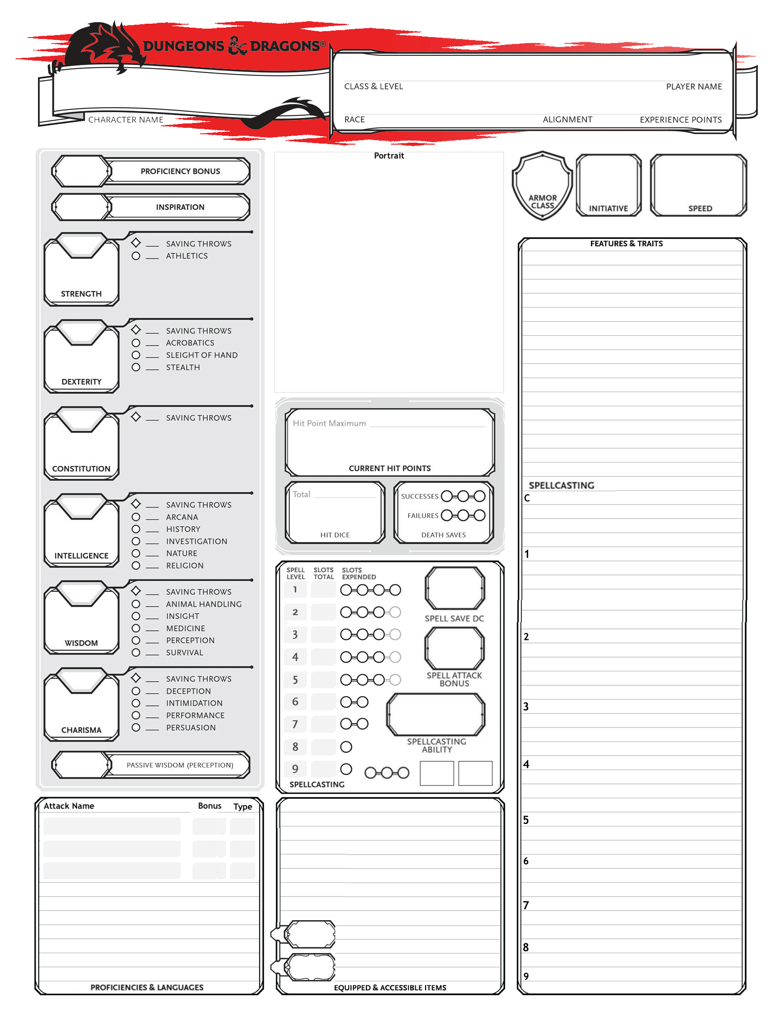 Wallpaper #bmjXIZMBSpphPi3-3TEY351 Dnd Character Sheet Blank Character Sheets Dungeons and Dragons
