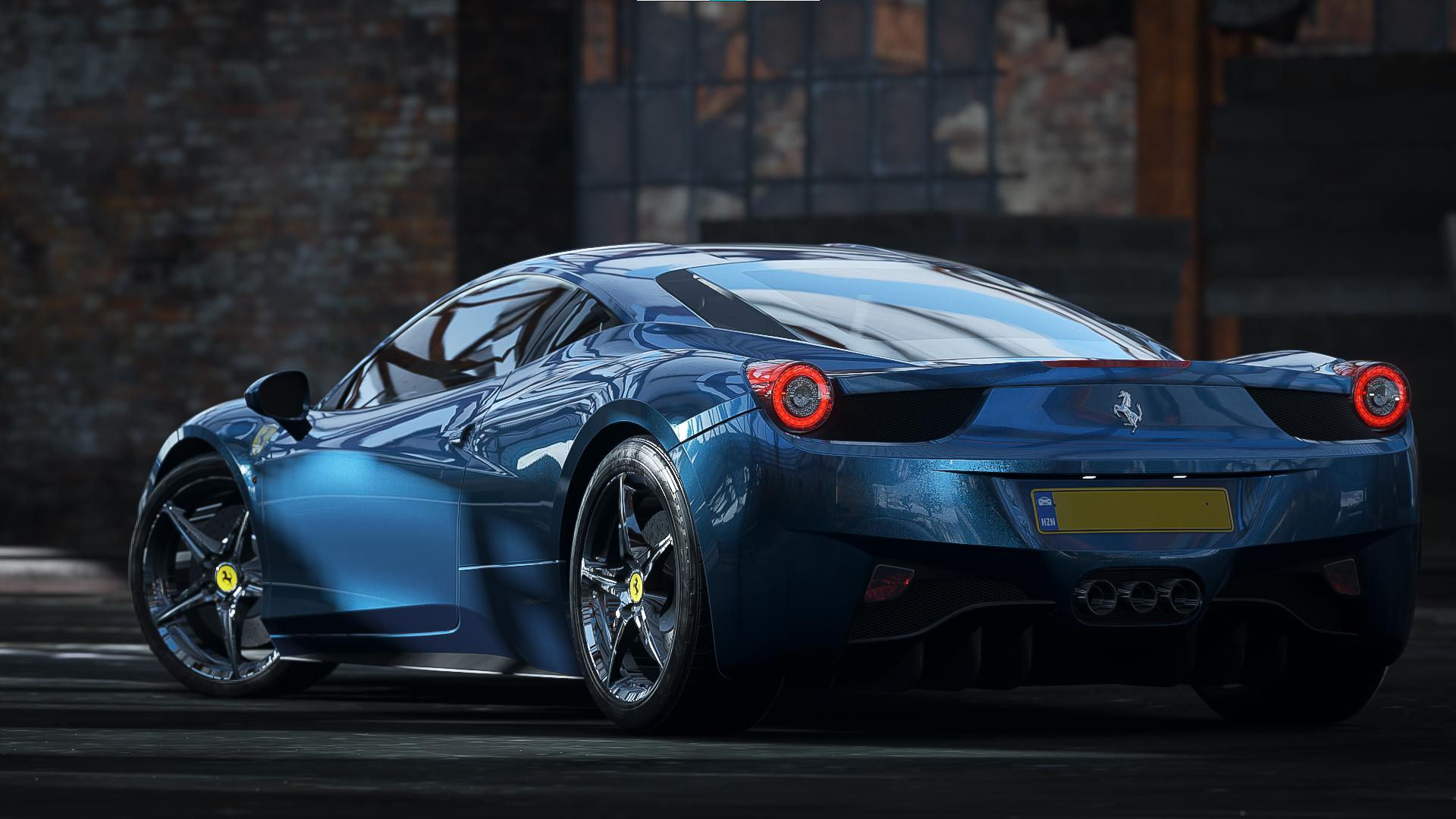 Wallpaper #EnO3ho4BFI5NbQksuyBb45 Oem Colors Saga Blu Mirabeau Metallic Ferrari 458 Italia 284 174 619
