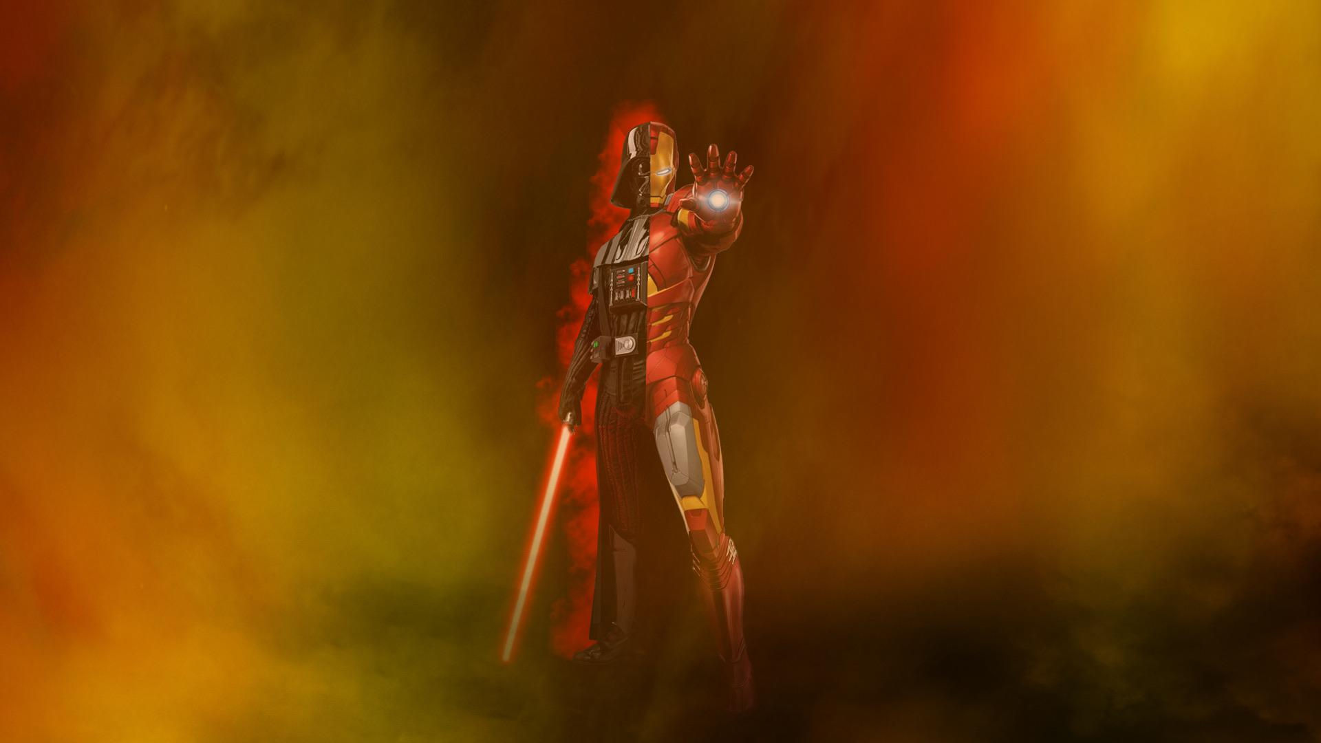 Wallpaper #J2cfA5MBSpphPi3-BbLr41 Made an Iron Man Darth Vader Character My Favorite Characters Ever