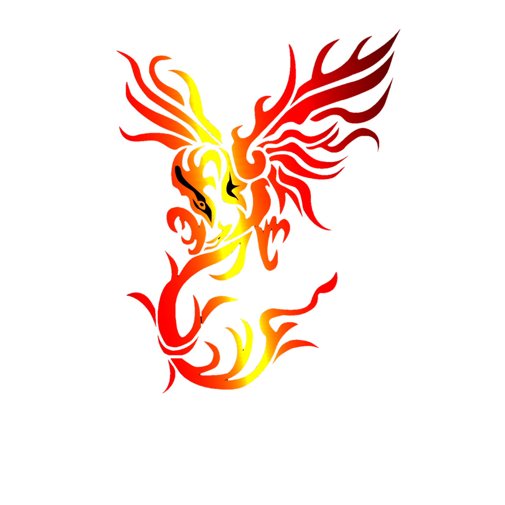 Wallpaper #2bc96 Image of a Majestic White Fire Phoenix on Craiyon