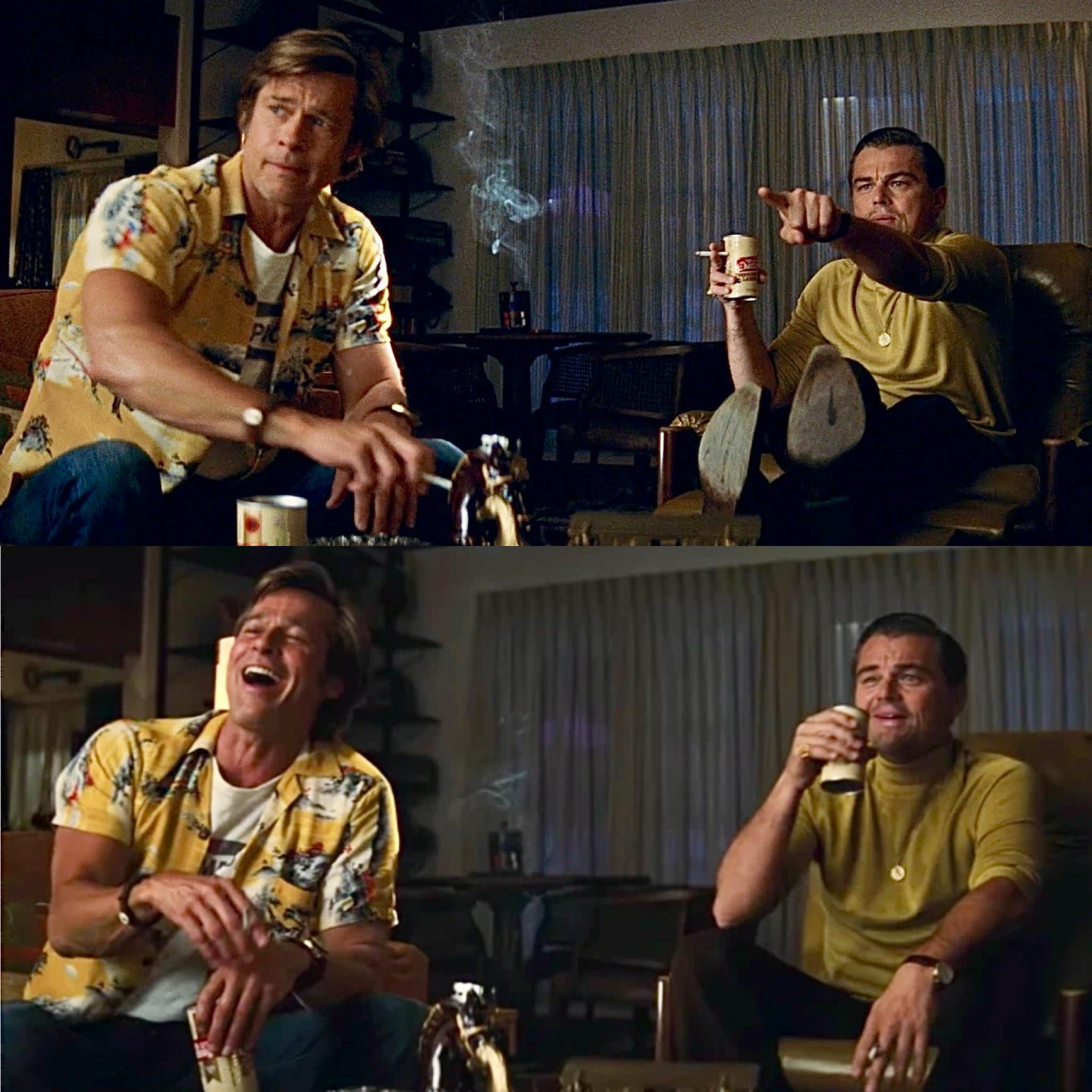 Wallpaper #mGd7A5MBSpphPi3-cLM77 Leo and Brad Pointing and Laughing Template Rmemetemplatesofficial