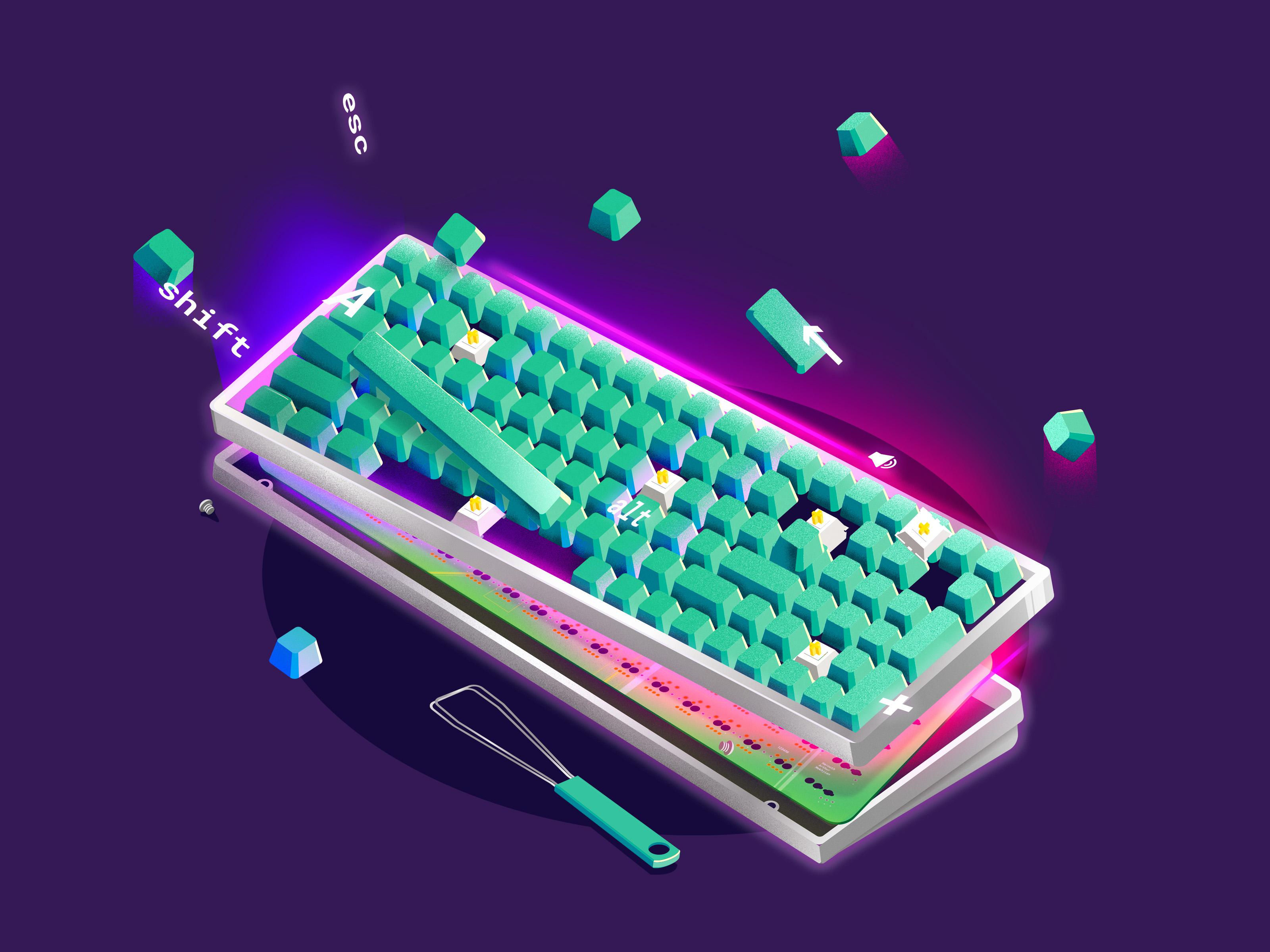 Wallpaper #7BmiKo8BtGB6xQ78UYsV34 Araber Stromspannung Mit Anderen Worten New Mechanical Keyboards Pasta