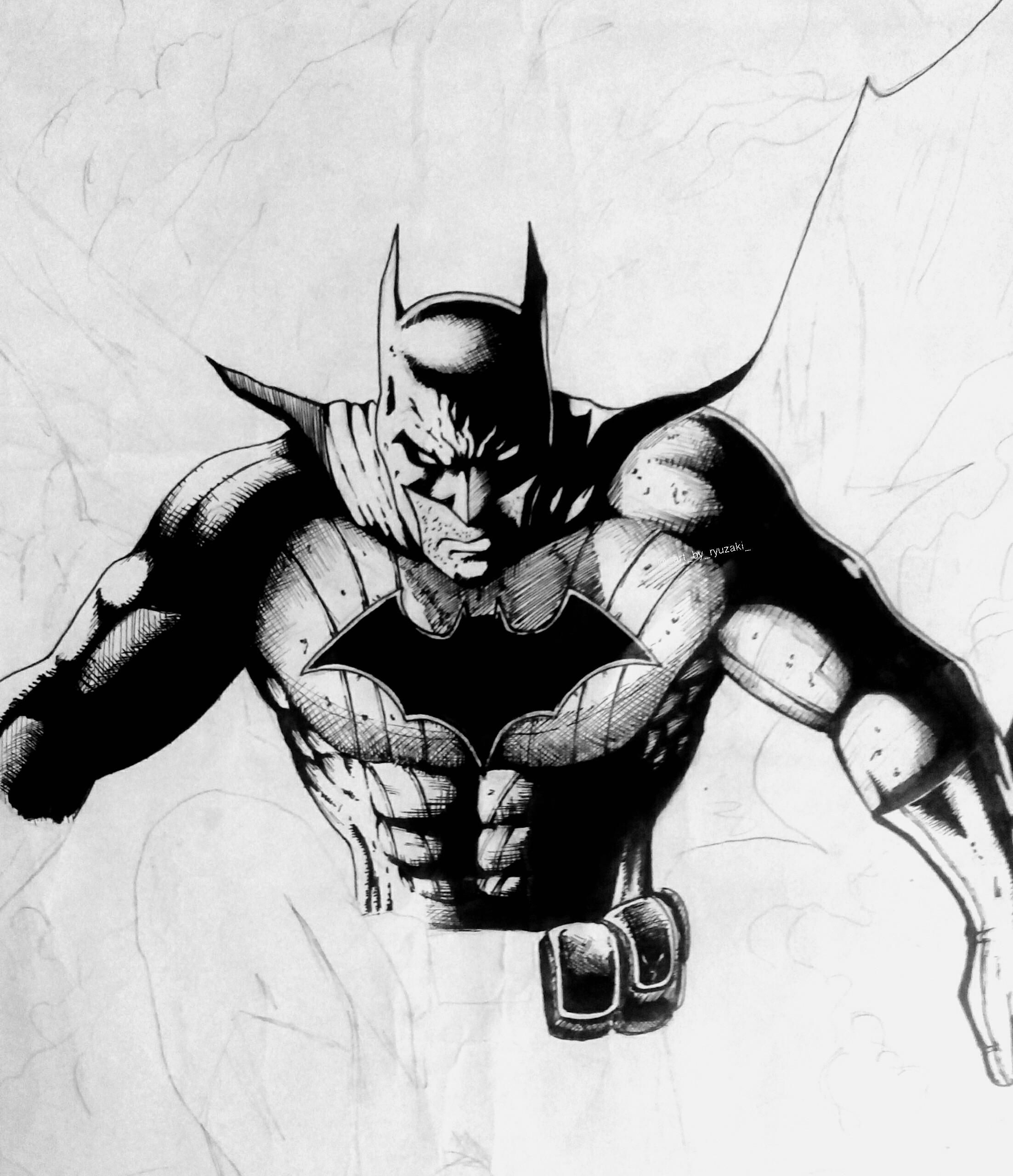 Wallpaper #LRldHo8BtGB6xQ78s3lk6 Here is My Batman Drawing Wip I Am Bad in Casting Proper Shadows