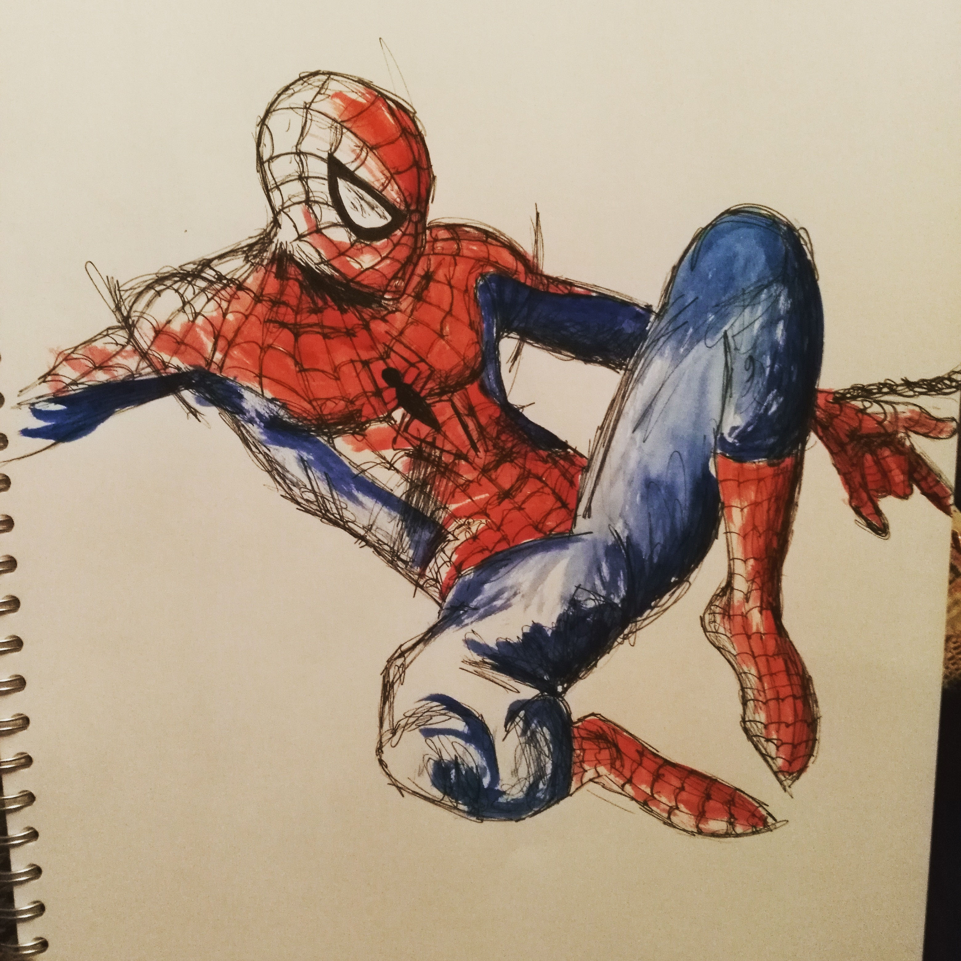 Wallpaper #NvSyOZMBKFX8bn3rzHd041 Spiderman Drawing I Done Yesterday Rcomicbooks