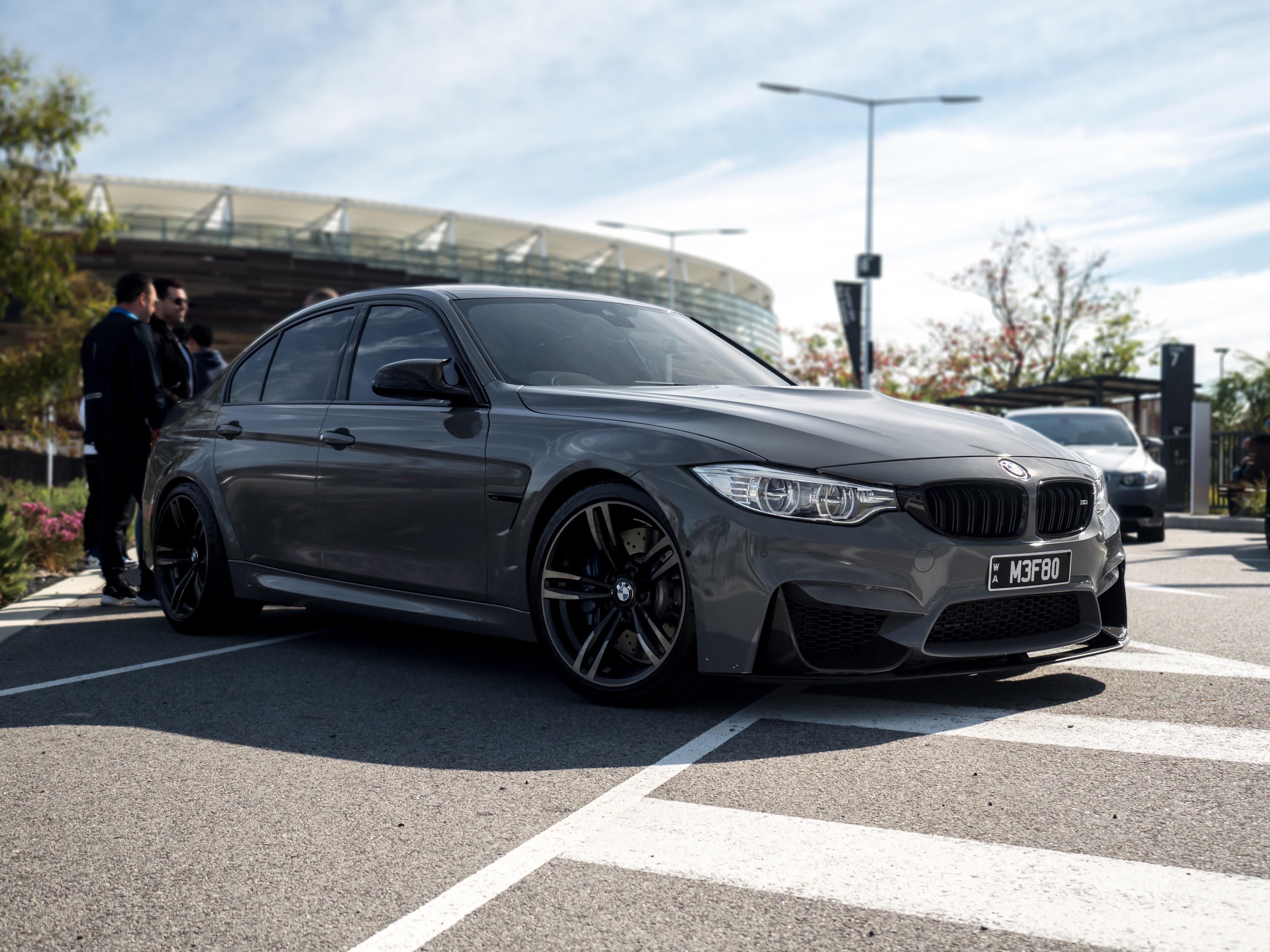 Wallpaper #o0B2MZMBJhL2WPbacMb871 BMW F80 M3 Wrapped in Nardo Grey Taken at a Local M Meet Rbmw