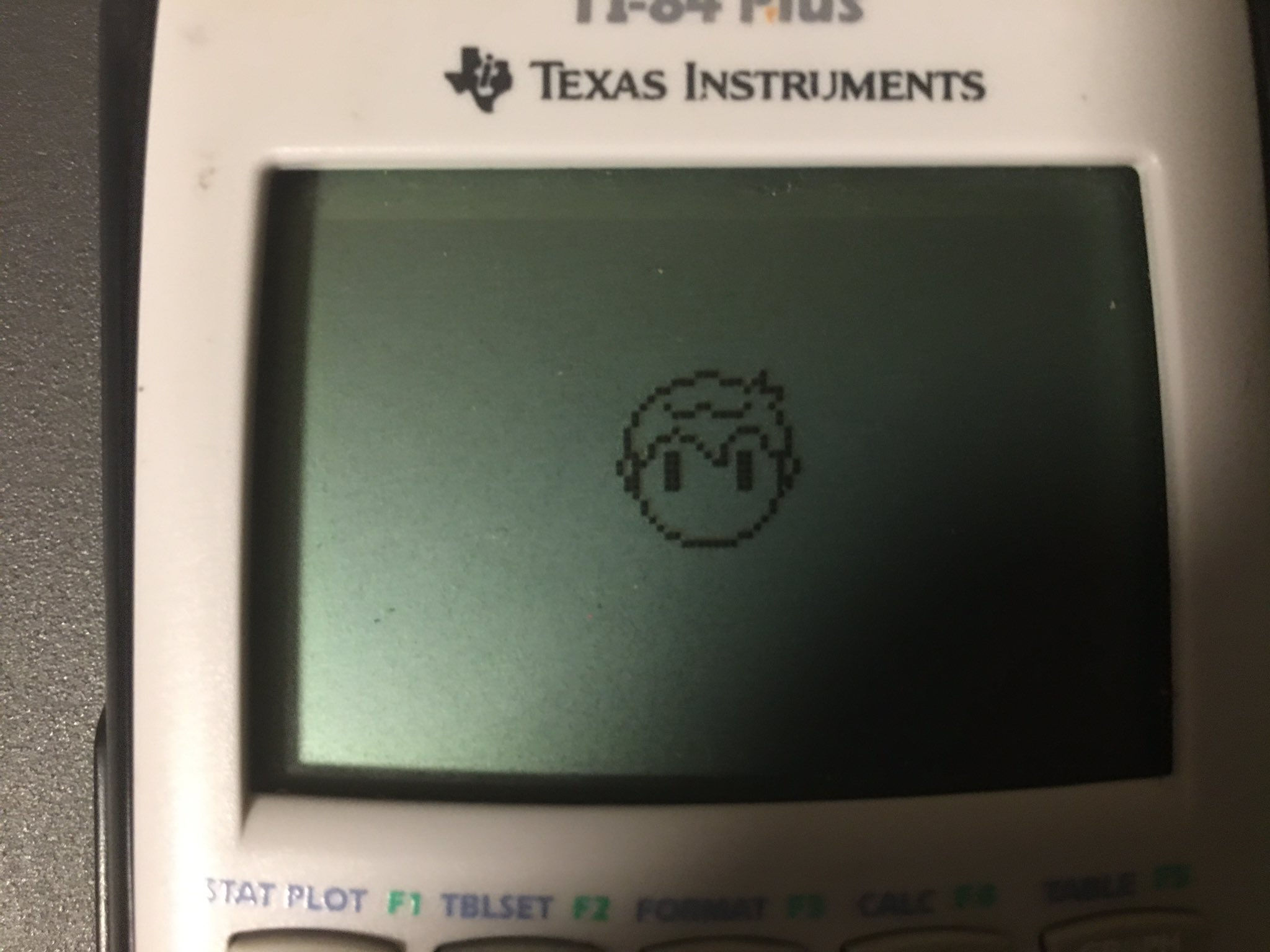 Wallpaper #XmepBpMBSpphPi3-QcIQ55 Pixel Art of Grian on a Graphing Calculator Rhermitcraft