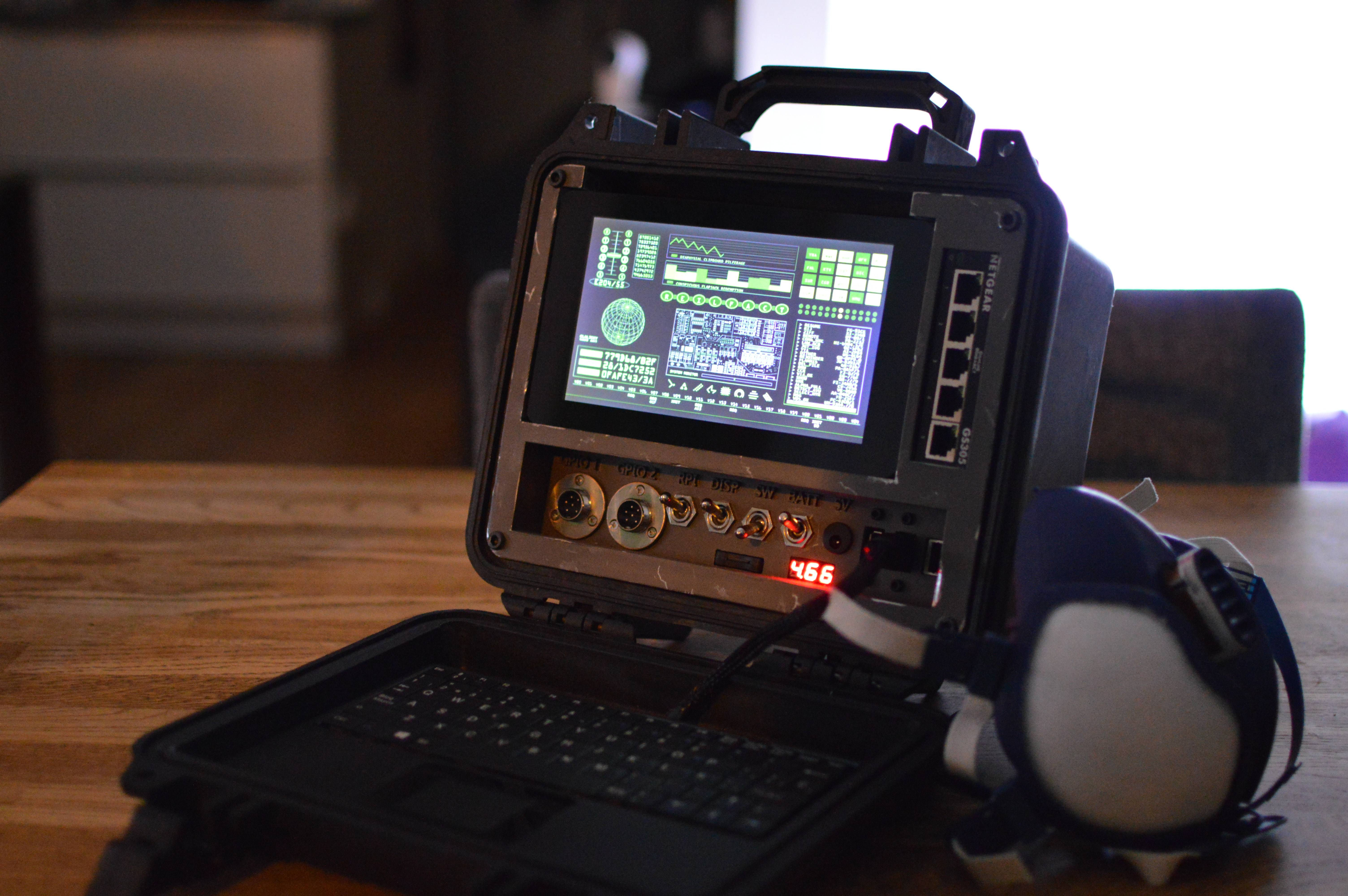 Wallpaper #4LhF25IBJvJKYCmEM_VT392 My 3D Printed Cyberdeck Weyland Corp Edition R3dprinting