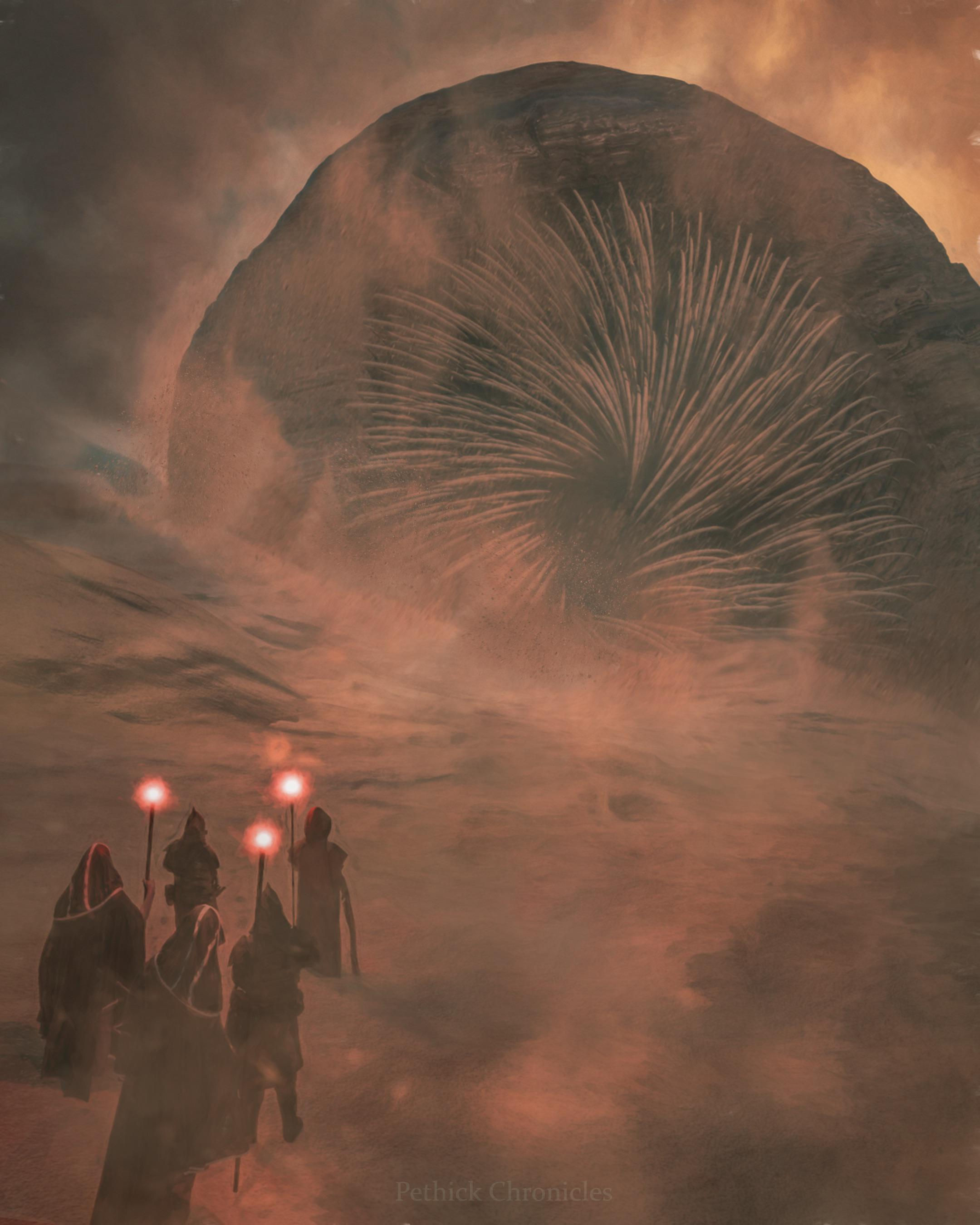 Wallpaper #3YJFQJMB0GiFKesMK8Bn157 Dune Artwork by Me 2021 Rdune
