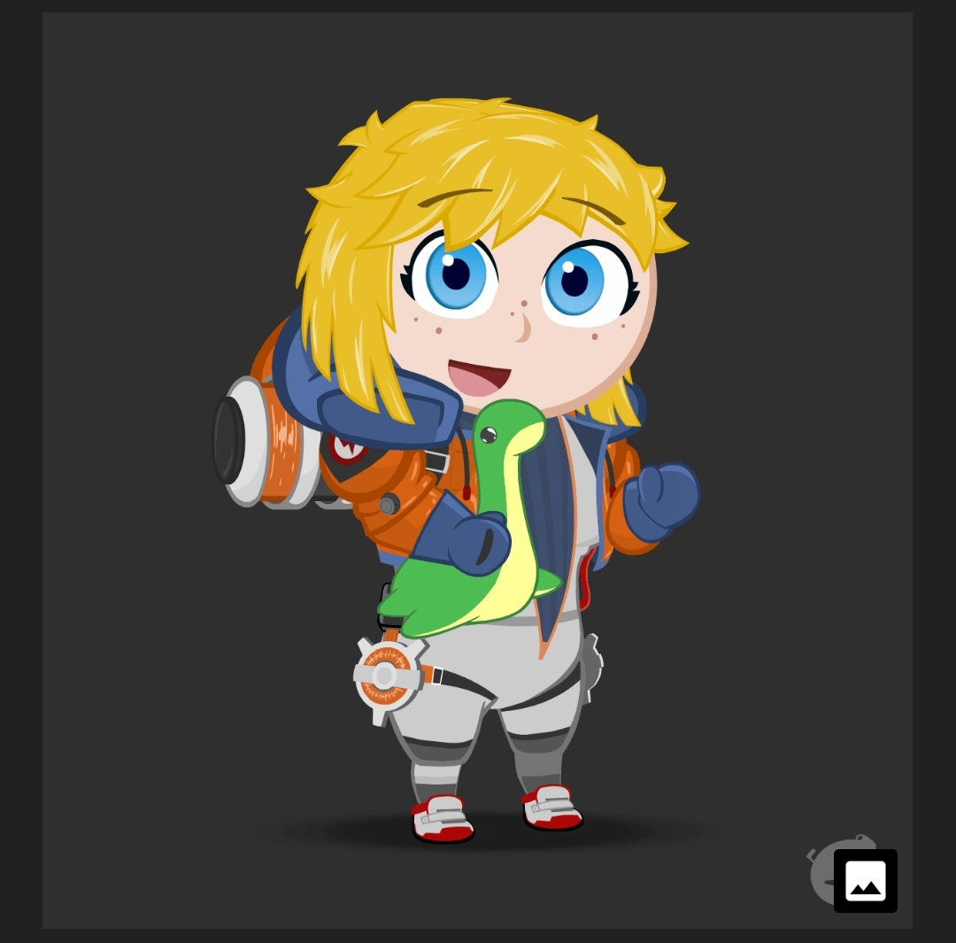 Wallpaper #oUL-PJMBOBpx0NhmEcKU195 2020 Chibi Wattson Without Her Hoodie Credit to Moy Para of Respawn