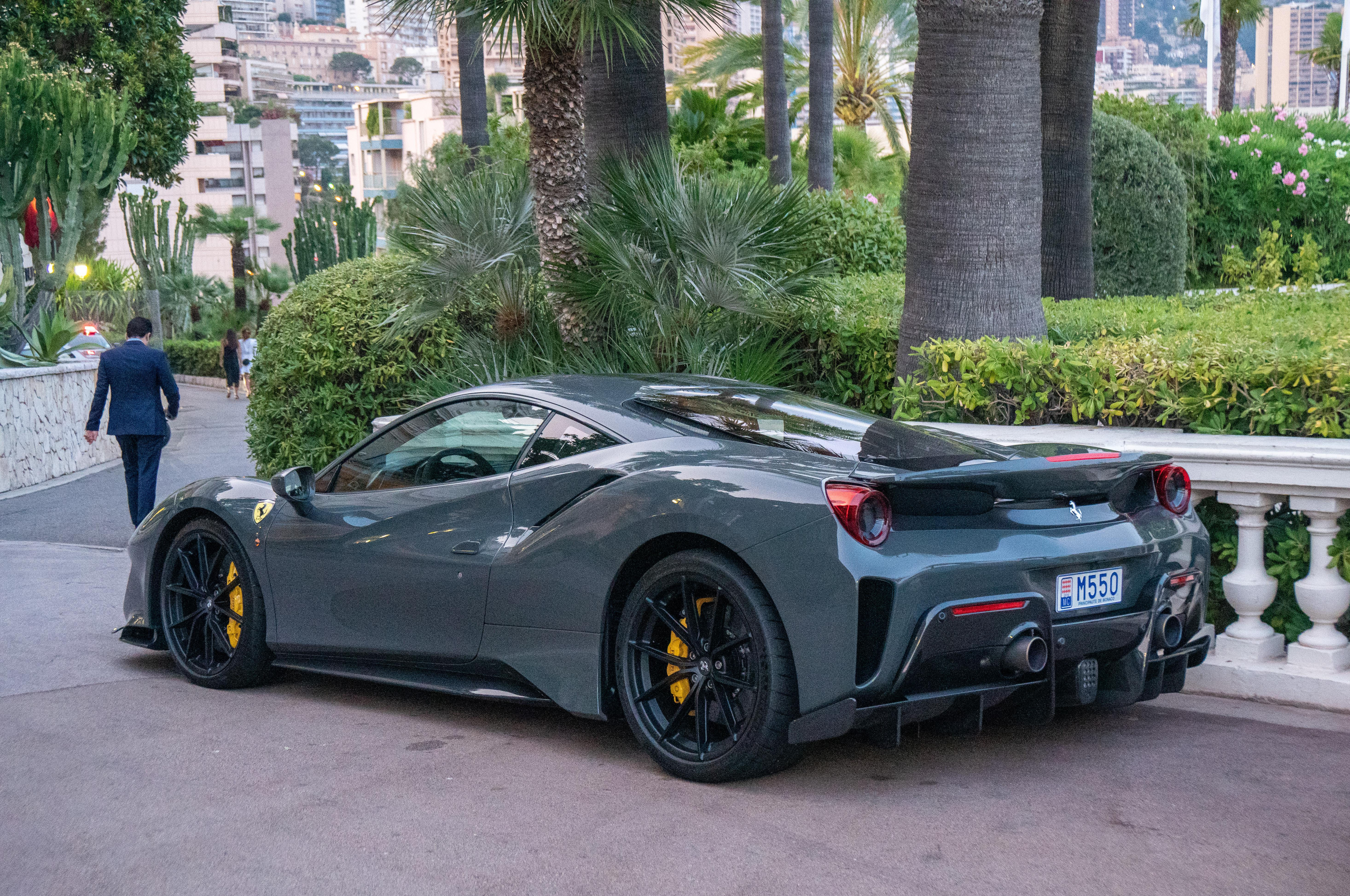 Wallpaper #iHMKhI4BFI5NbQksKxzx19 Ferrari 488 Pista in Monaco Rautos