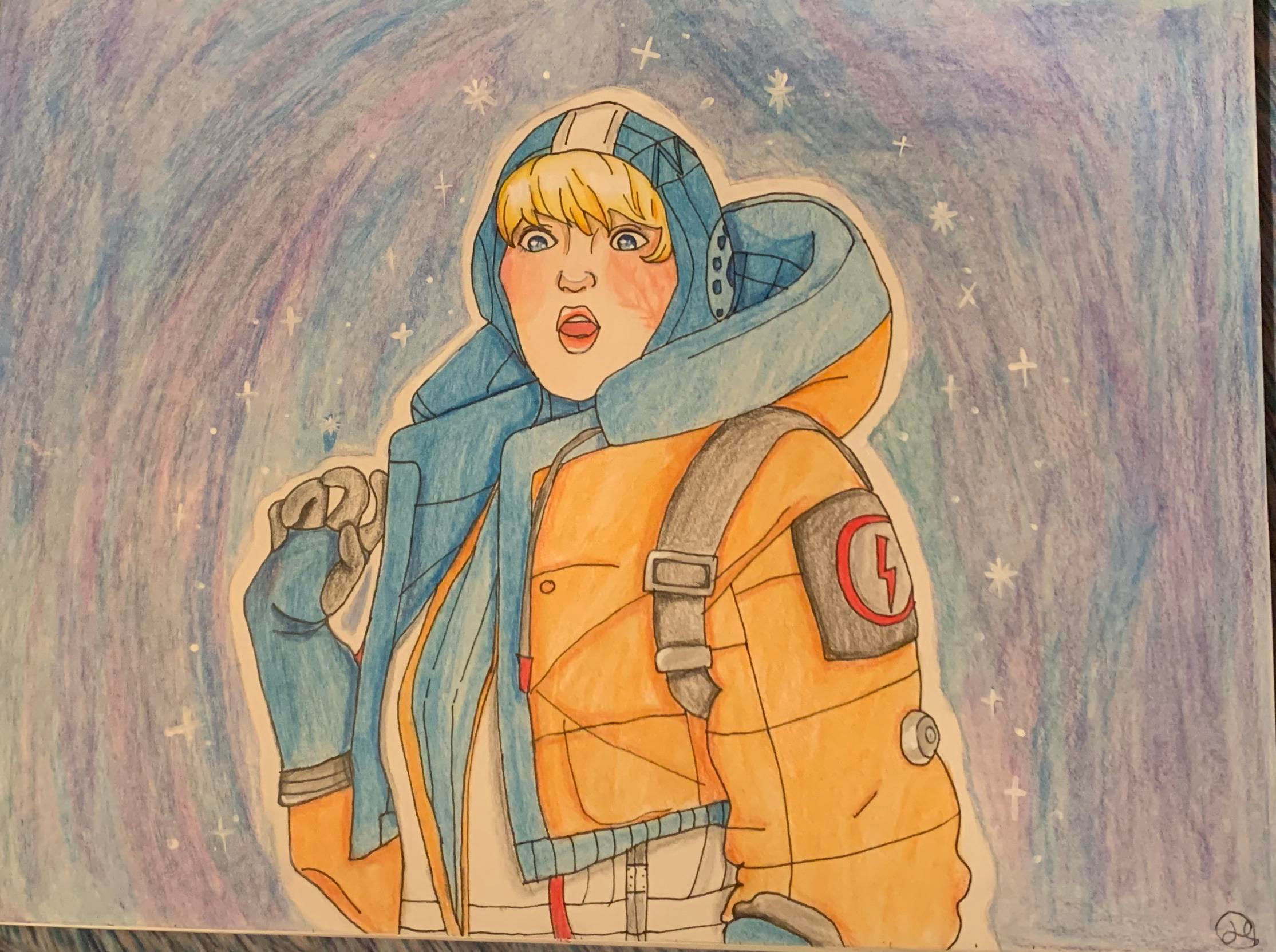 Wallpaper #fyzcSZMB0E1QgA7wCfSx22 And Now a Drawing of Wattson That Took 3 Days to Make Rapexlegends