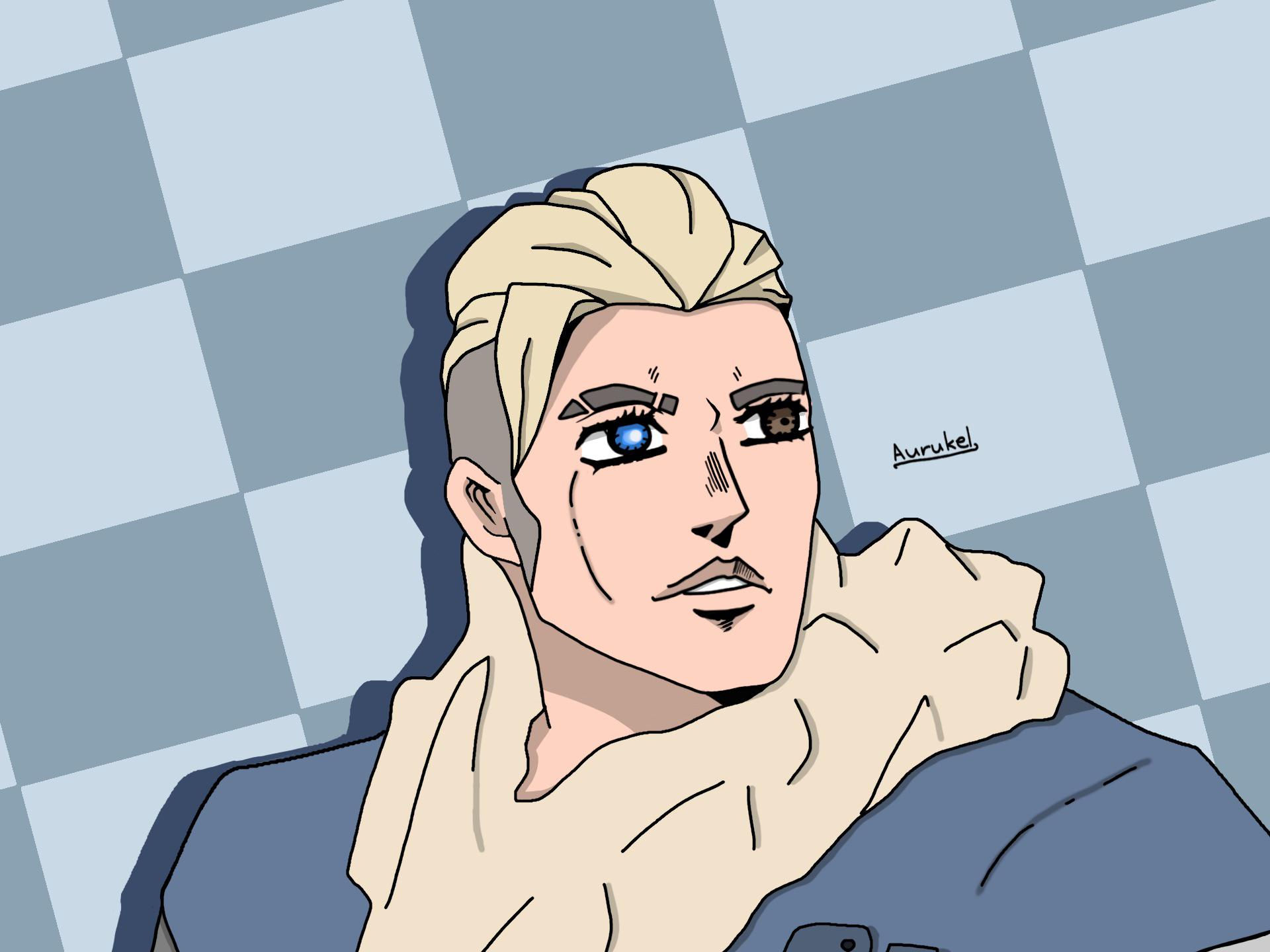 Wallpaper #6qlRh5cBxbDgA0Rlce3150 Decided to Draw Sova in Jojo Style Rsovamains