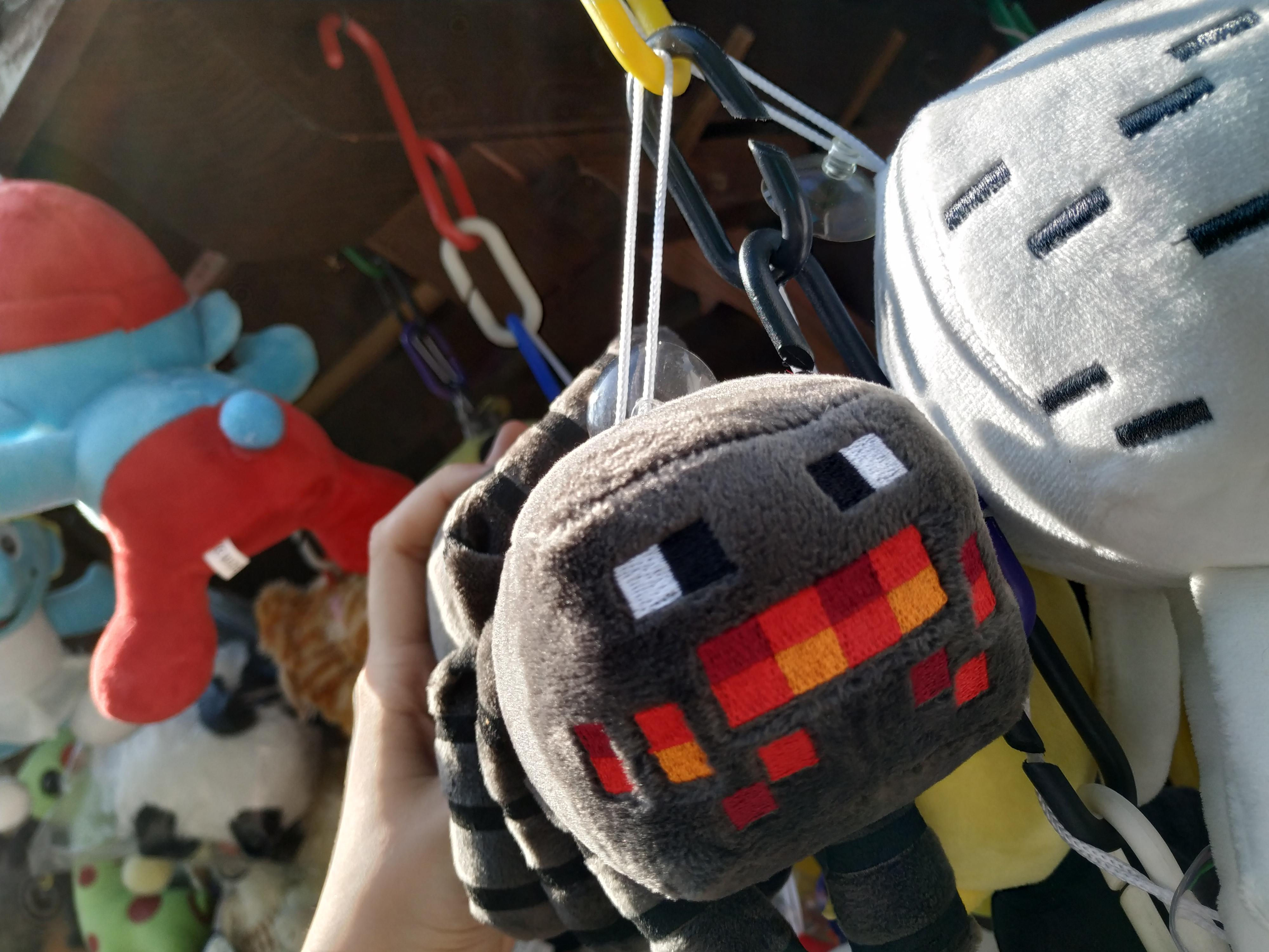 Wallpaper #3PQROpMBKFX8bn3rnHfv340 A Minecraft Spider Plushie I Found in a Store Rcrappydesign