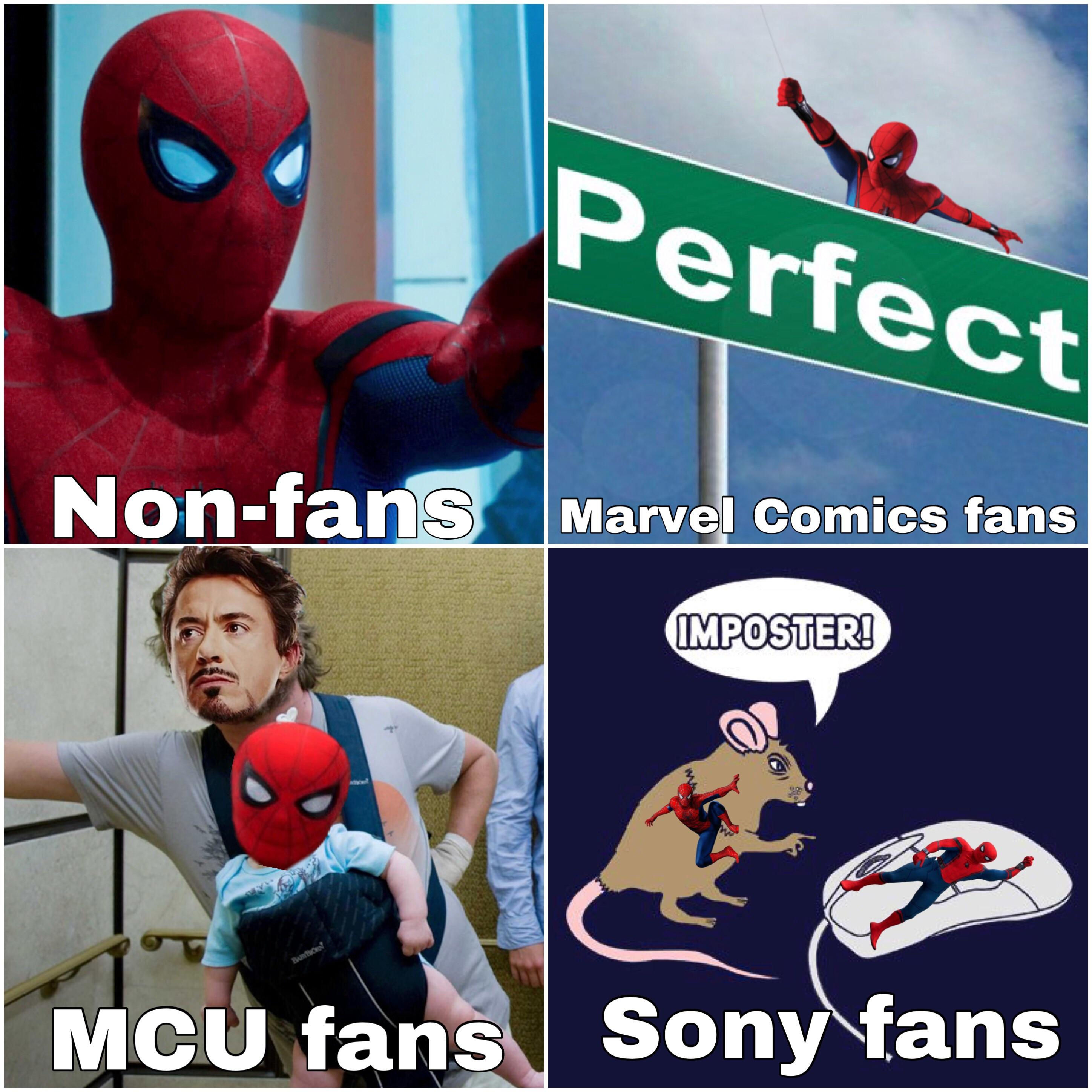 Wallpaper #lwCY6o4BSdW8dNouvQ9r19 Introducir 42 Imagen Spiderman MCU Memes Abzlocalmx