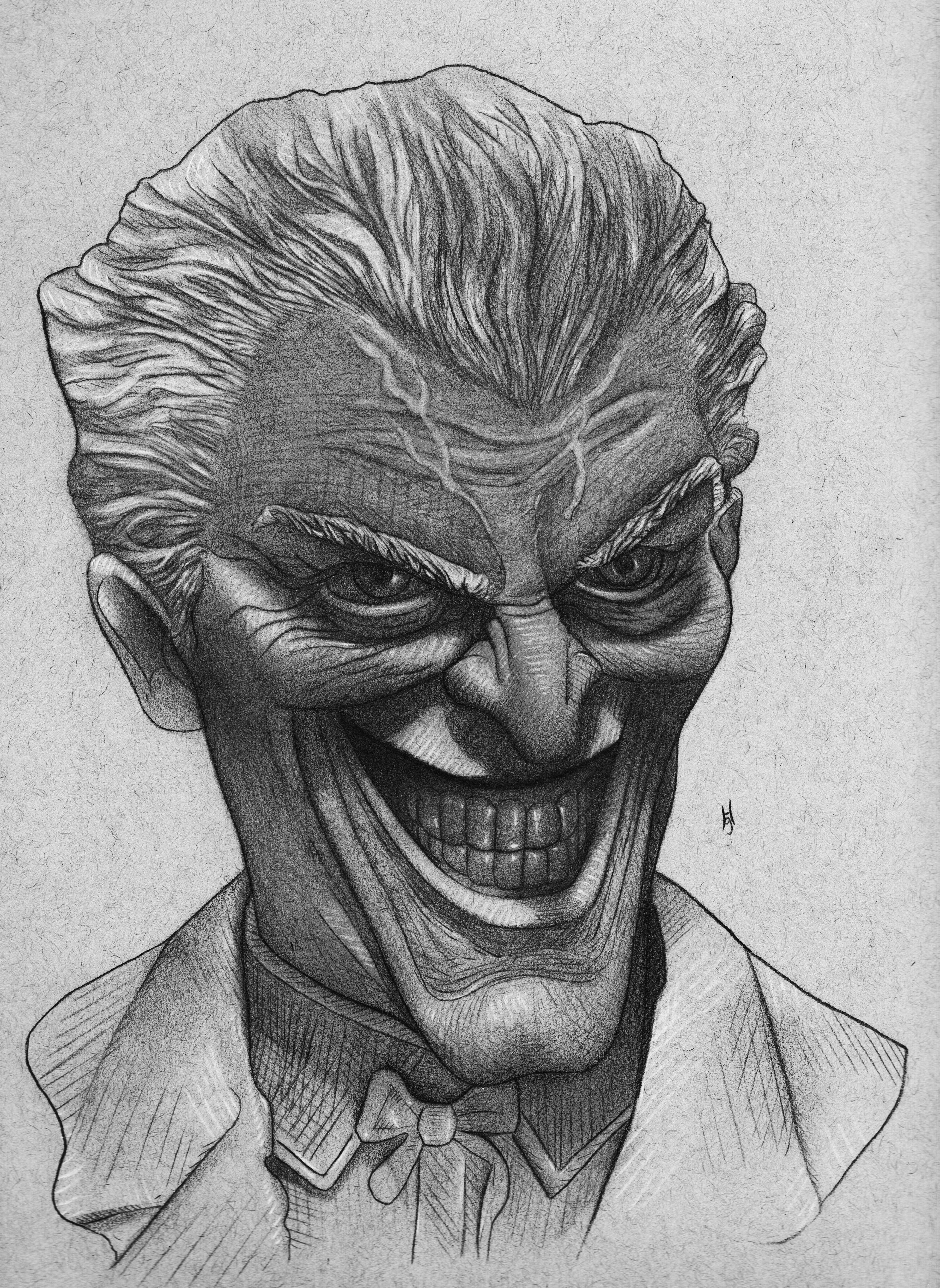 Wallpaper #LxleHo8BtGB6xQ78h3ll57 Drawing of the Joker That I Did Rbatman