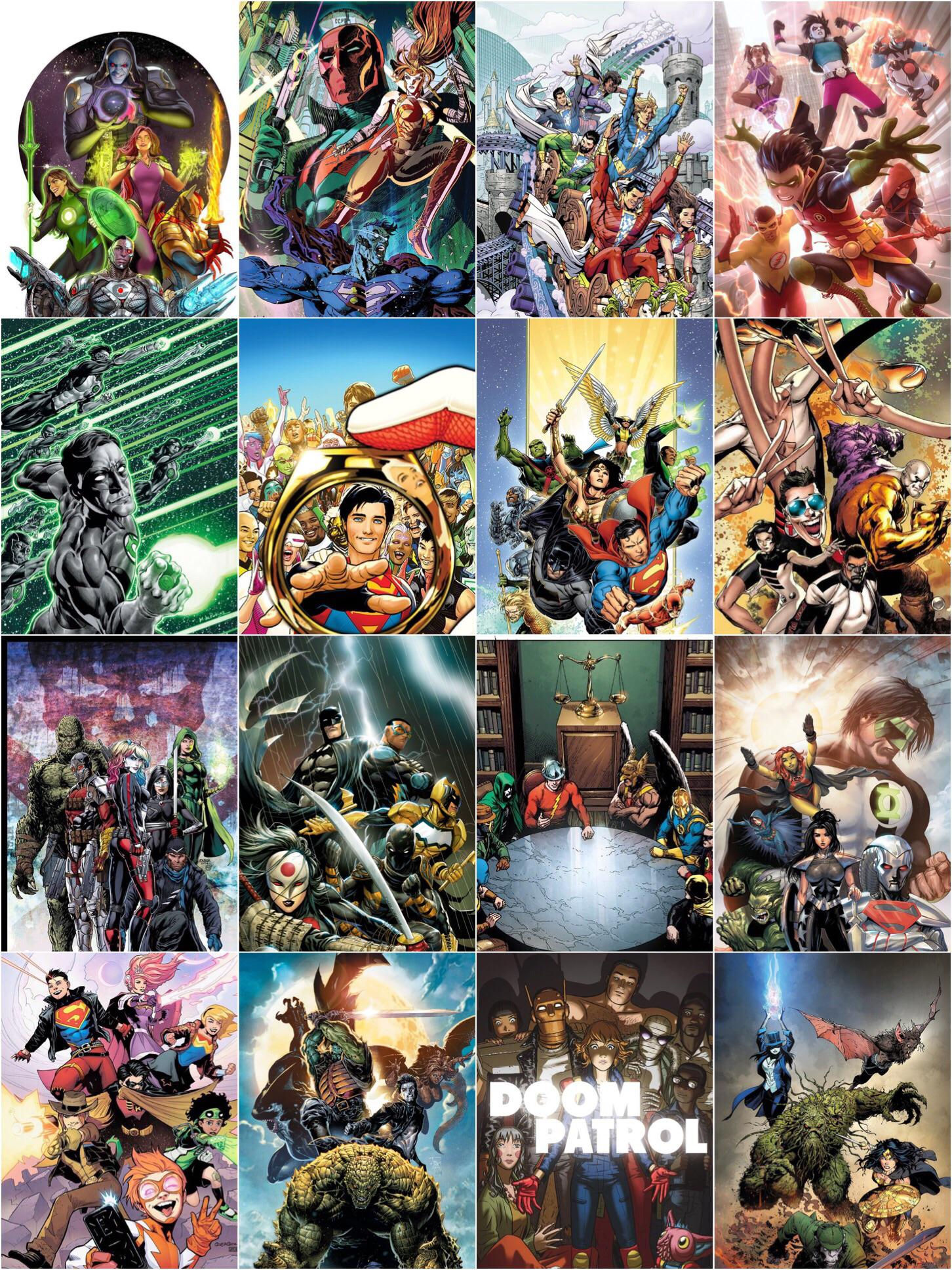 Wallpaper #ZVI9NpMBMJD5Jq7_7Qk3133 Artwork Teams of the DC Universe Rdccomics