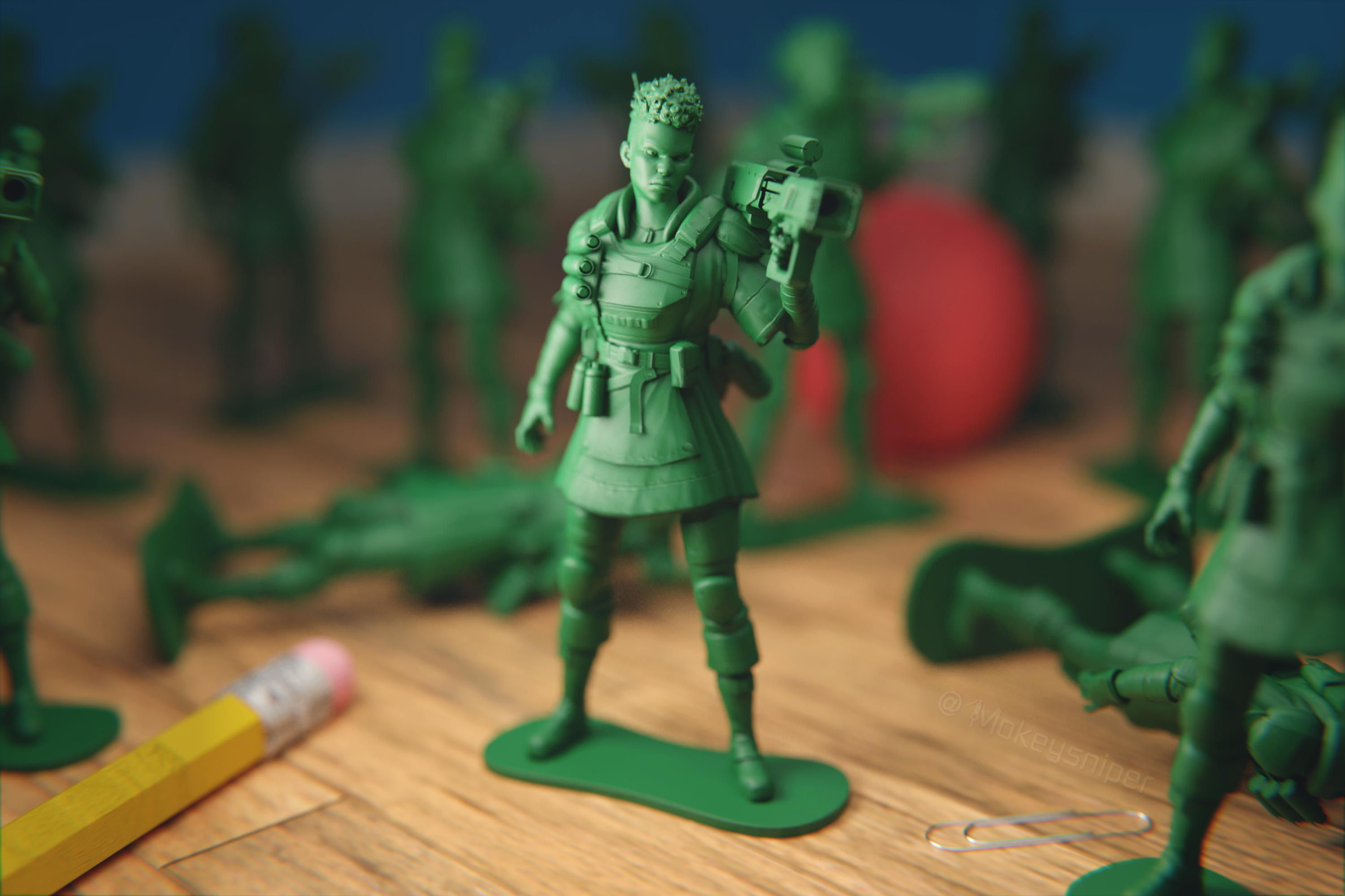 Wallpaper #azNBM5MBcgDP3FvJm6p1282 I Made Bangalore into a Green Toy Soldier