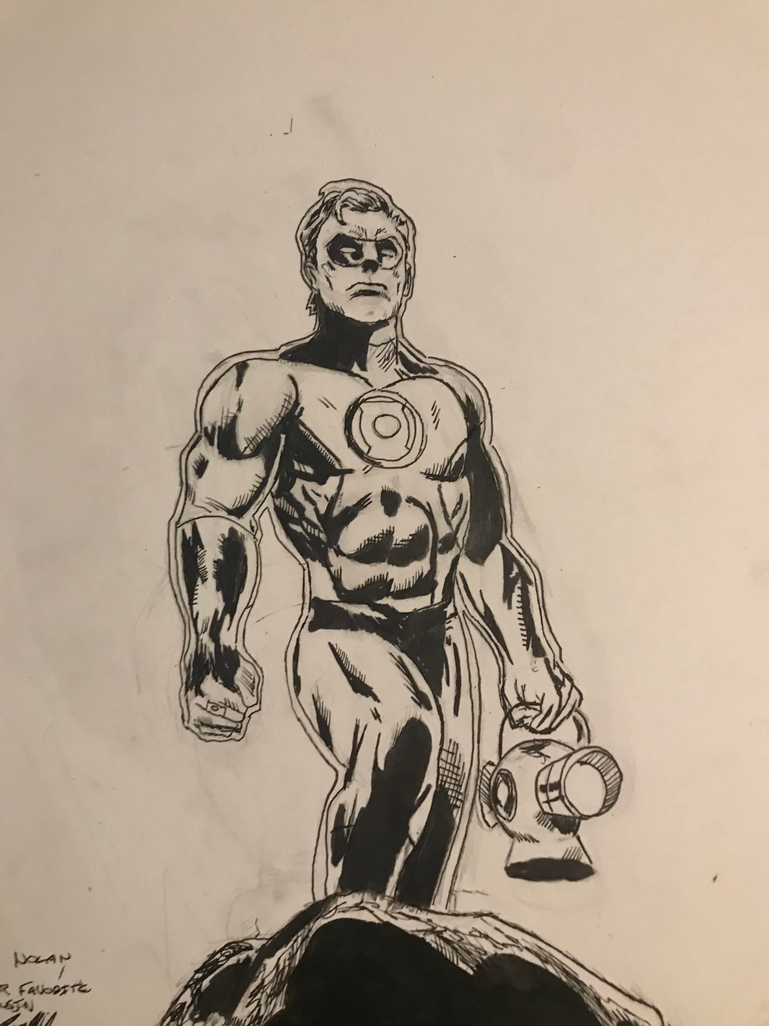 Wallpaper #xGdJ95IBSpphPi3-d4V5294 Artwork Green Lantern Art Drawn by Me Based on a Jim Lee Cover R