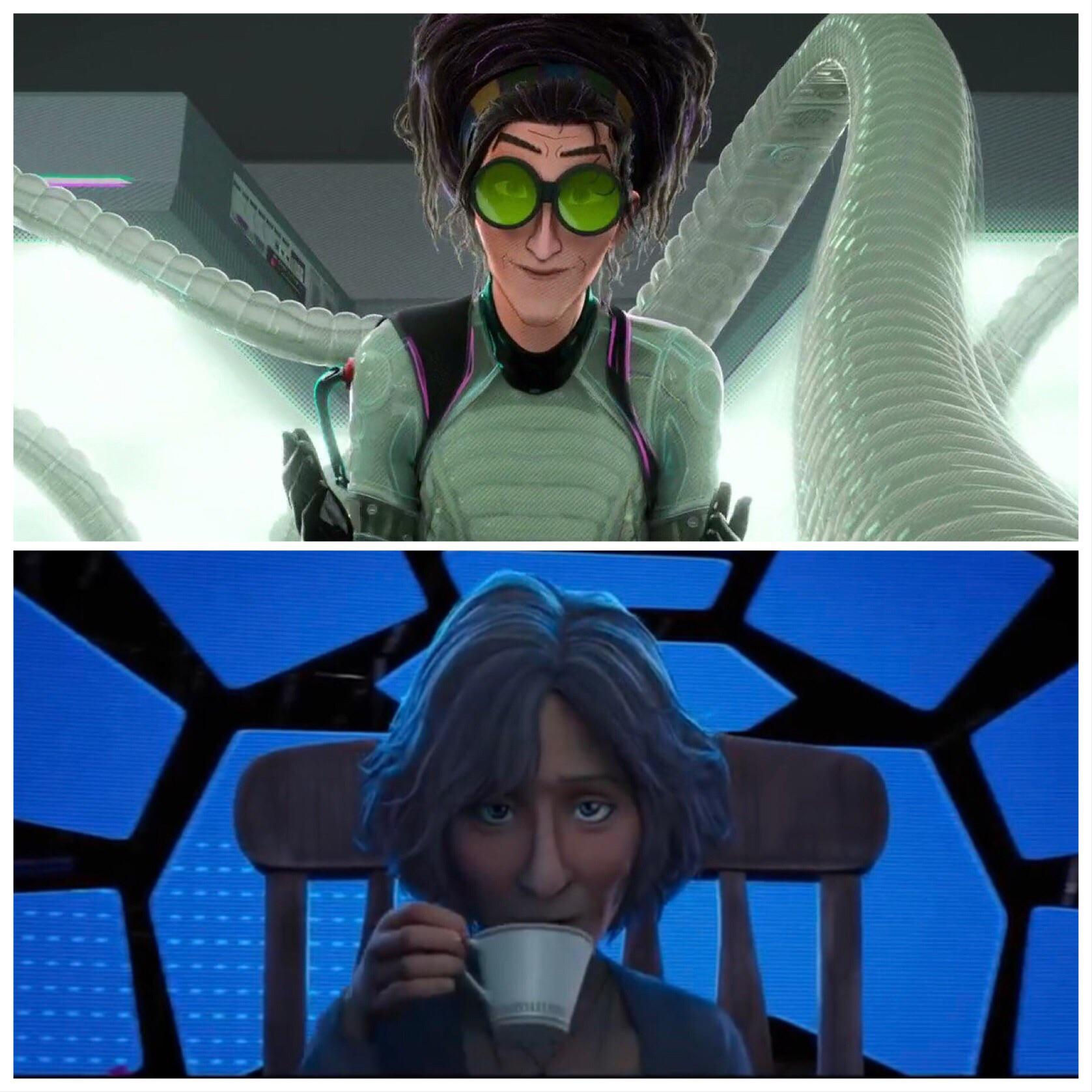 Wallpaper #Rhn7BI8BtGB6xQ7881D754 In Spider Man into the Spider Verse Peter B Asks Olivia Octaviuscan