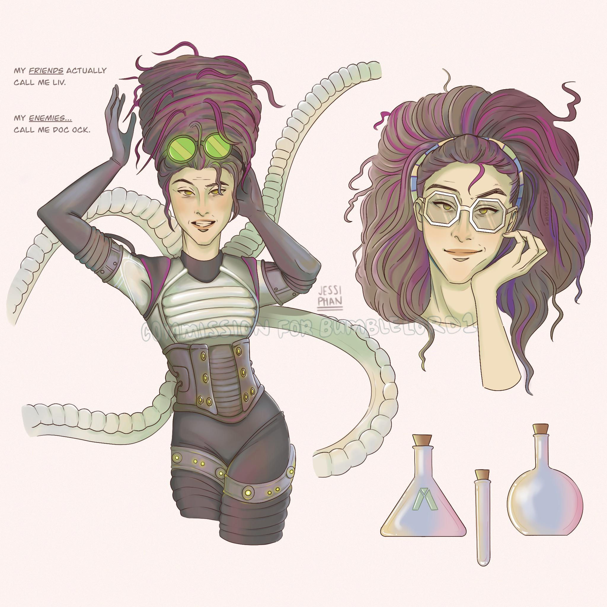 Wallpaper #471F1 Spider Manliv Doc Ock Fan Art from Last Year I Was Still Getting the