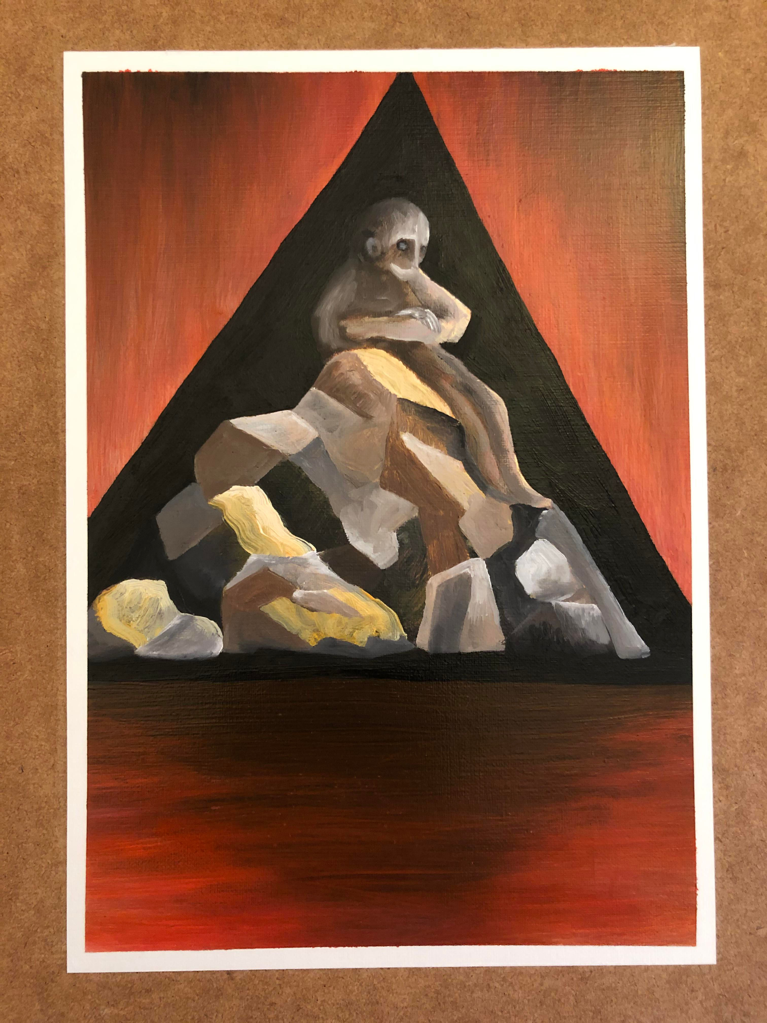 Wallpaper #6mcM8ZIBSpphPi3-jmn8254 Triangle a Small Piece from 2021 Painting