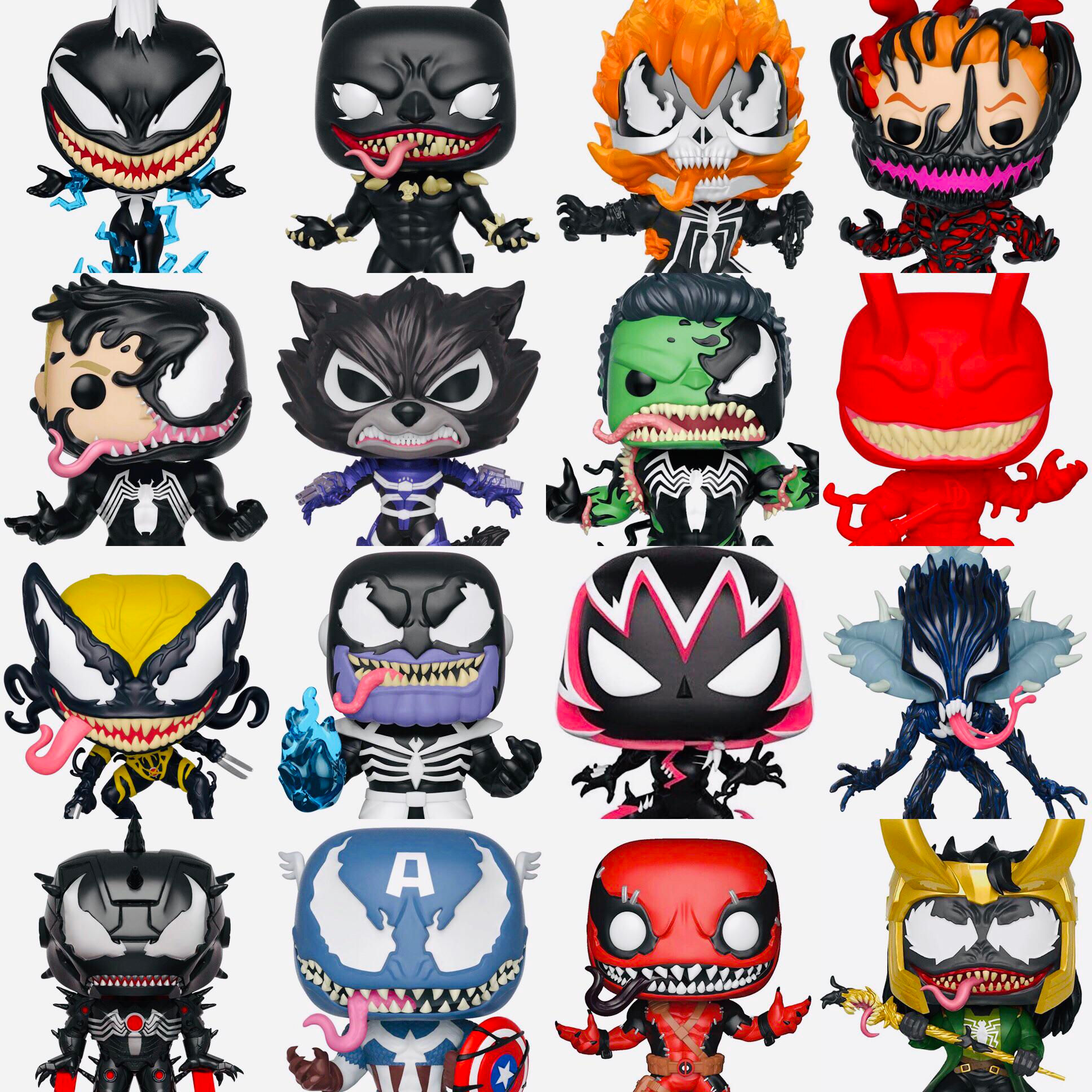 Wallpaper #1qVvOJMBVBiSkHCapo06168 All Venomized Funko Pop Figures Rmarvel