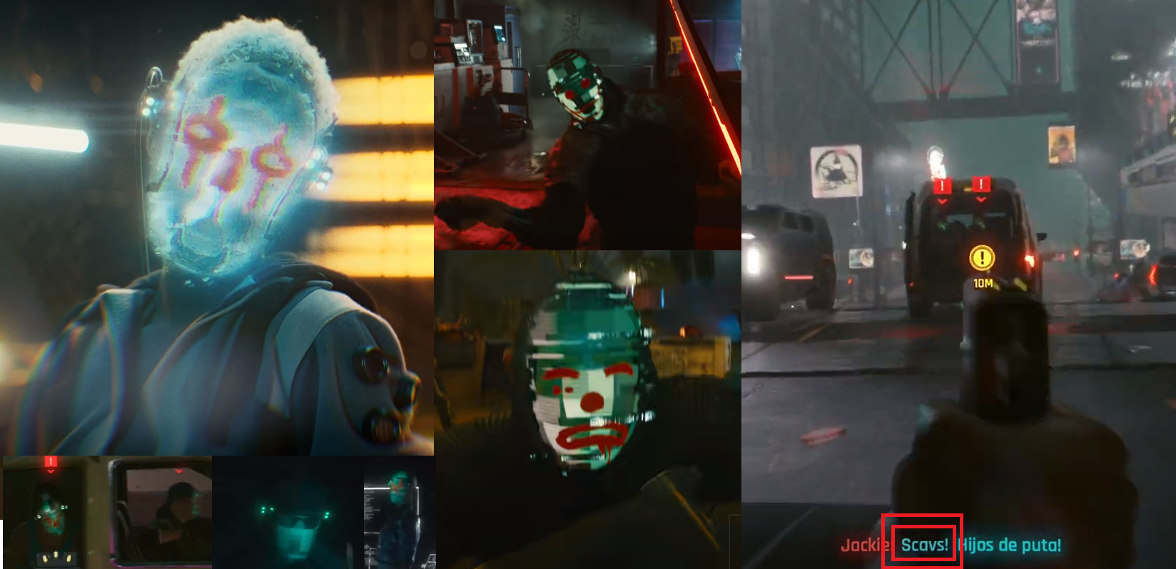 Wallpaper #Fp2HM5MBgczKmuyaifW5235 The Hologram Mask Enemies Shown in the Gameplay Are the Scavengers