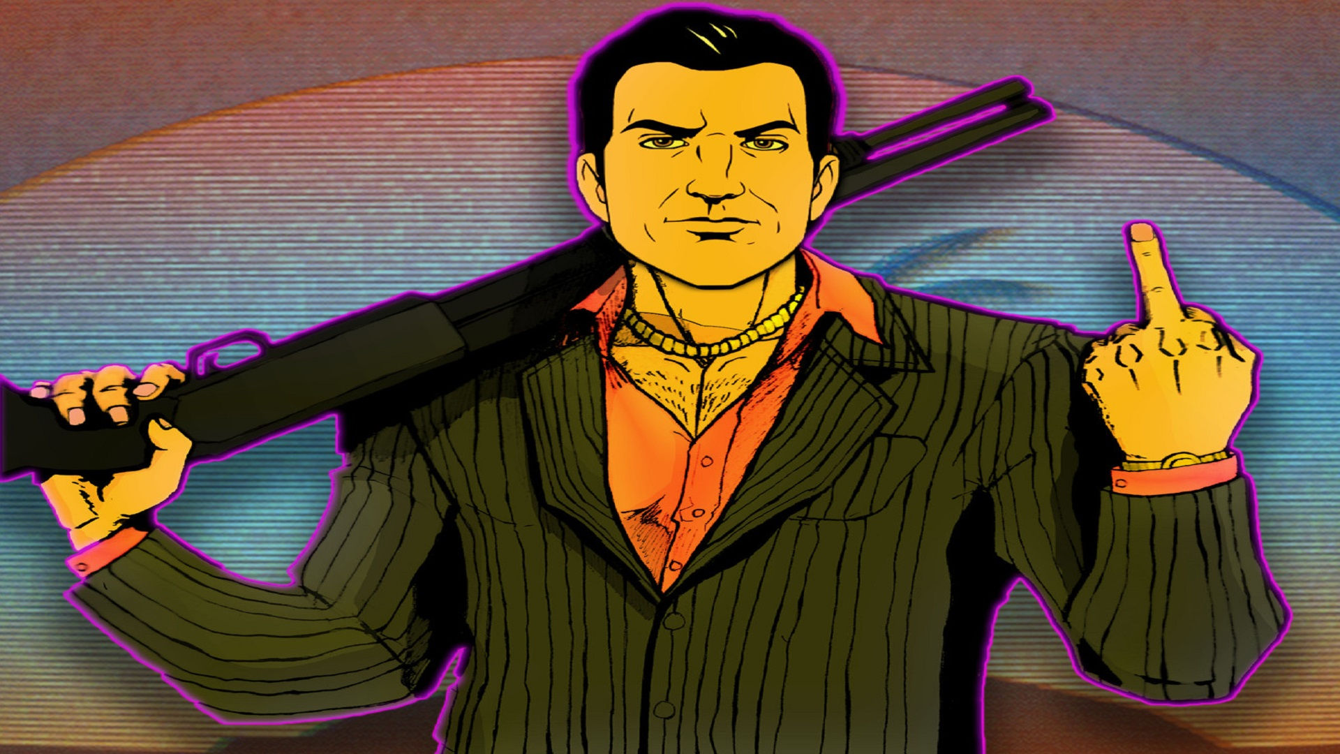 Wallpaper #JxlzNI8BtGB6xQ78W56q53 Gta Vice City Art I Made Rgta