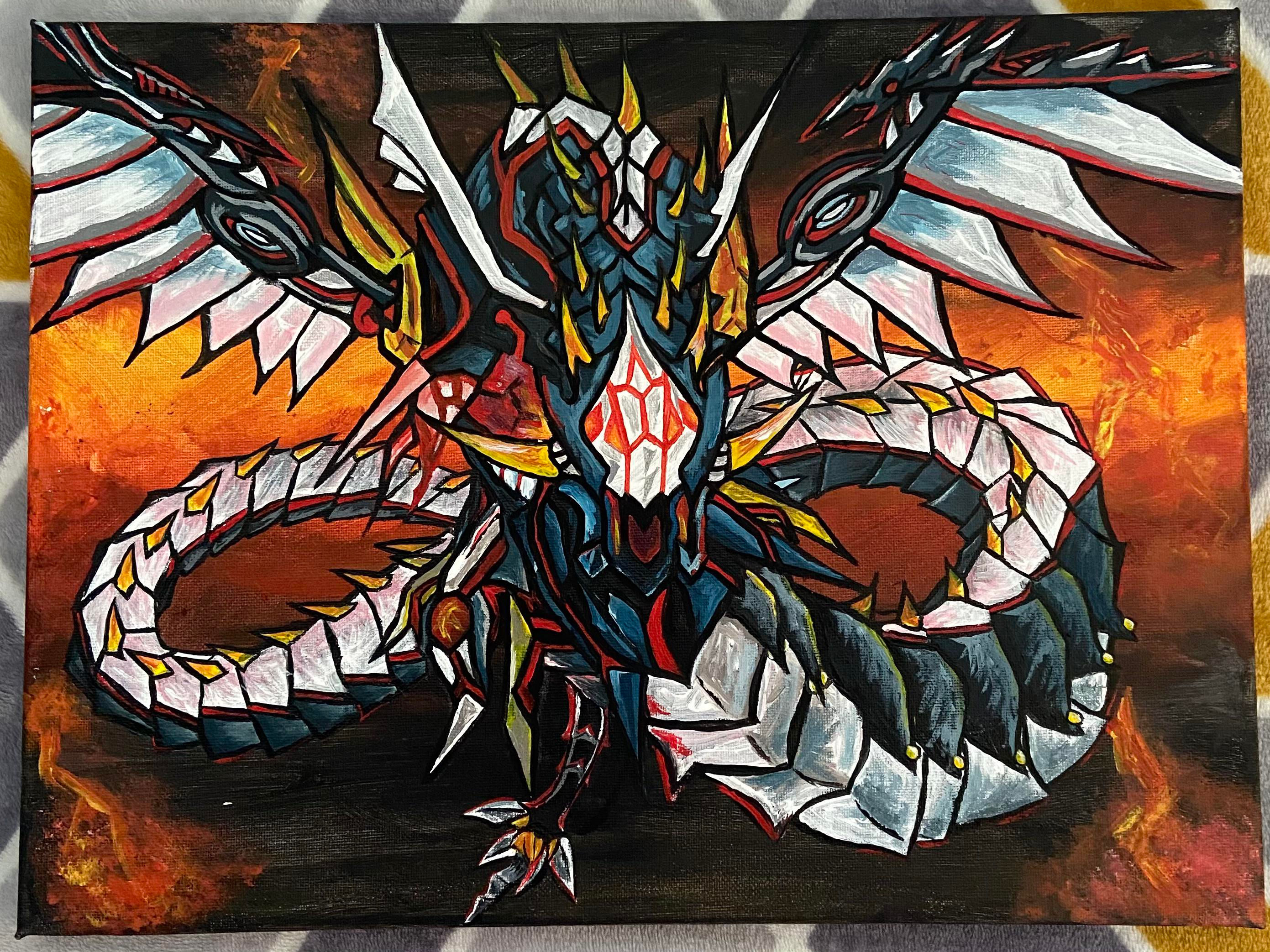 Wallpaper #an2g844Bnwiau_P6ZQ1m32 Cyber Dragon Infinity Painted for an Anniversary Present All It Cost
