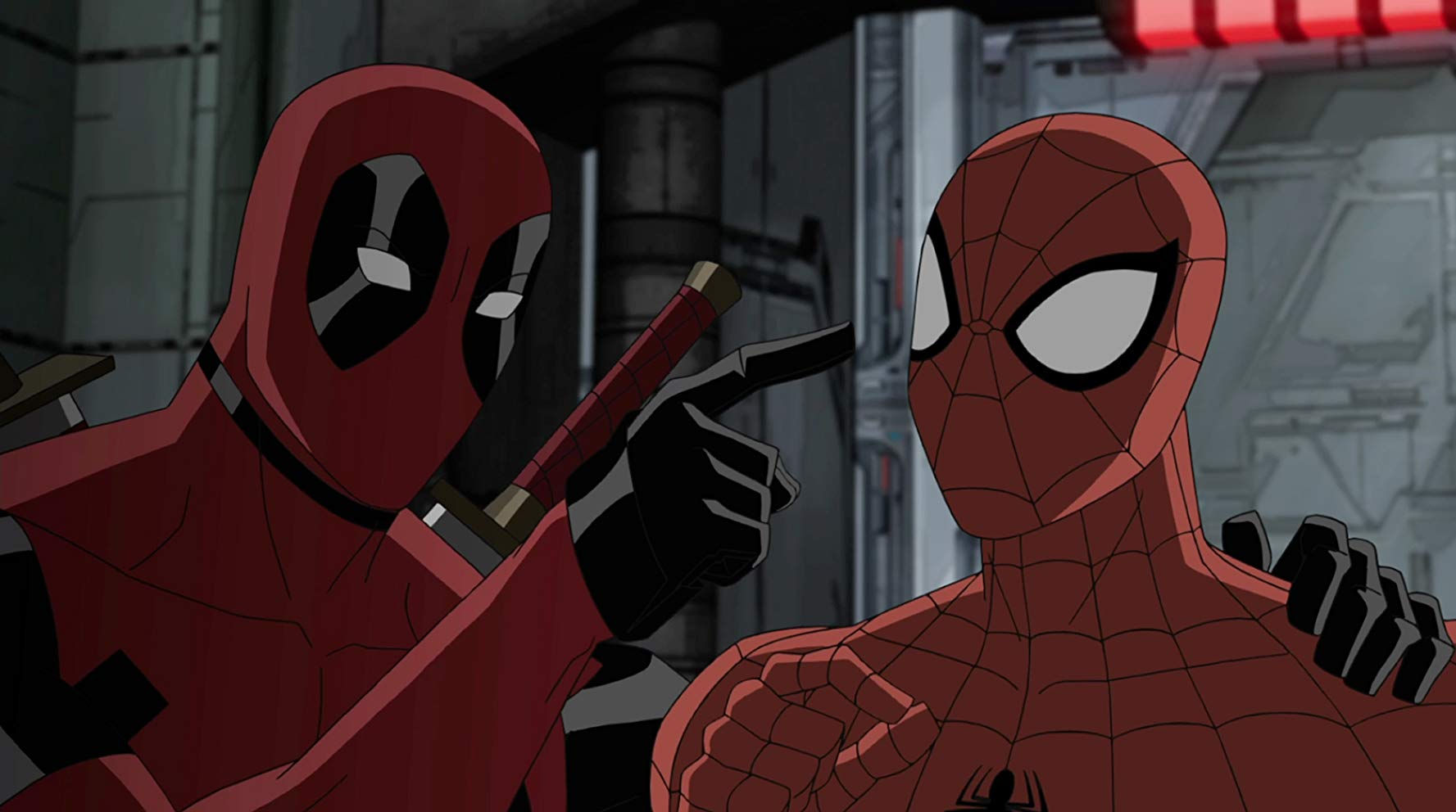 Wallpaper #3GhyHJMBSpphPi3-MCIA167 When Deadpool Appears on the Show Ultimate Spider Man He Interrupts