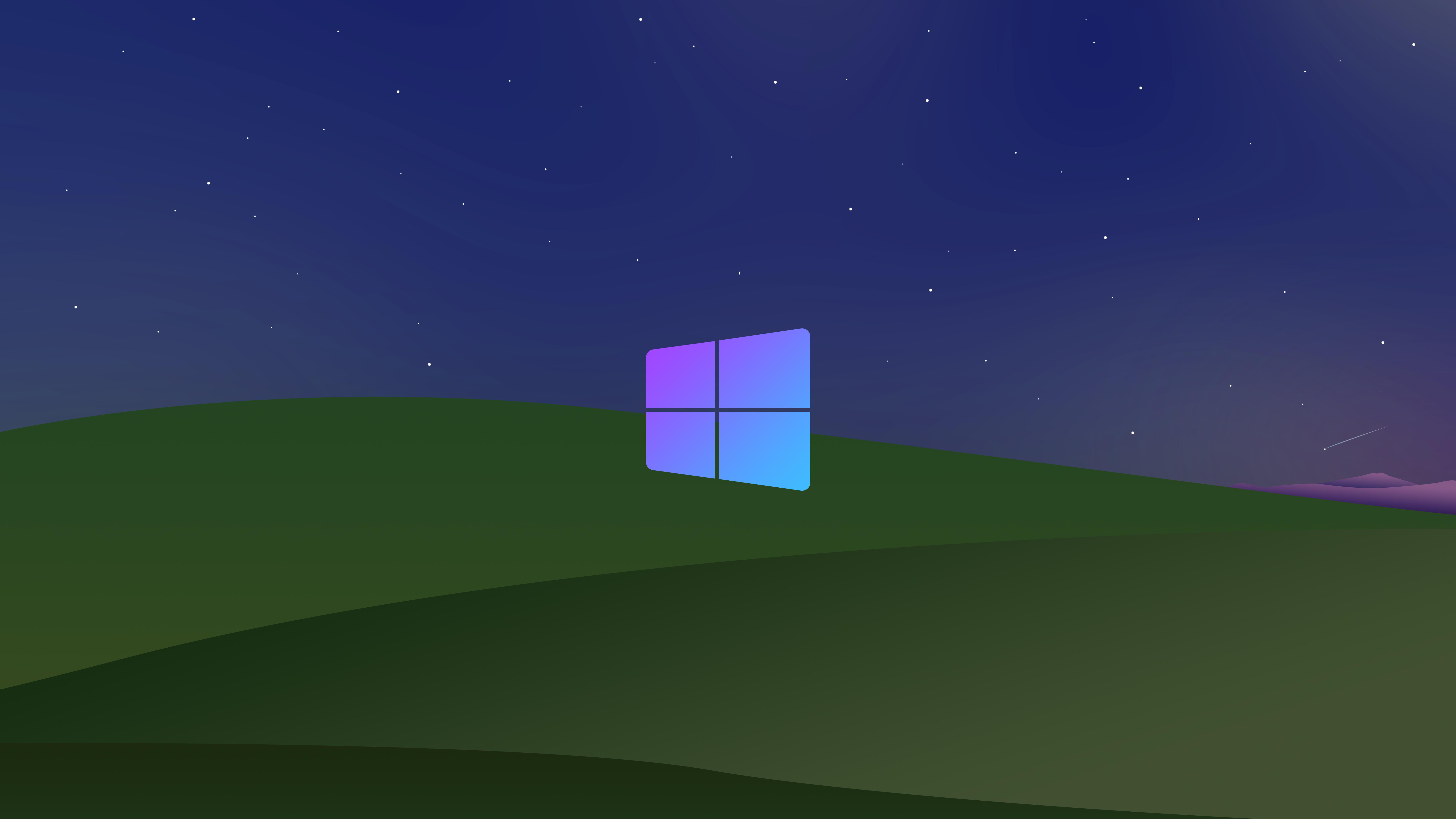 Wallpaper #6m0pa5cBycdYOYFTX3Gj25 As Promised Night Version of My Windows Xp Bliss Minimalist Remake D