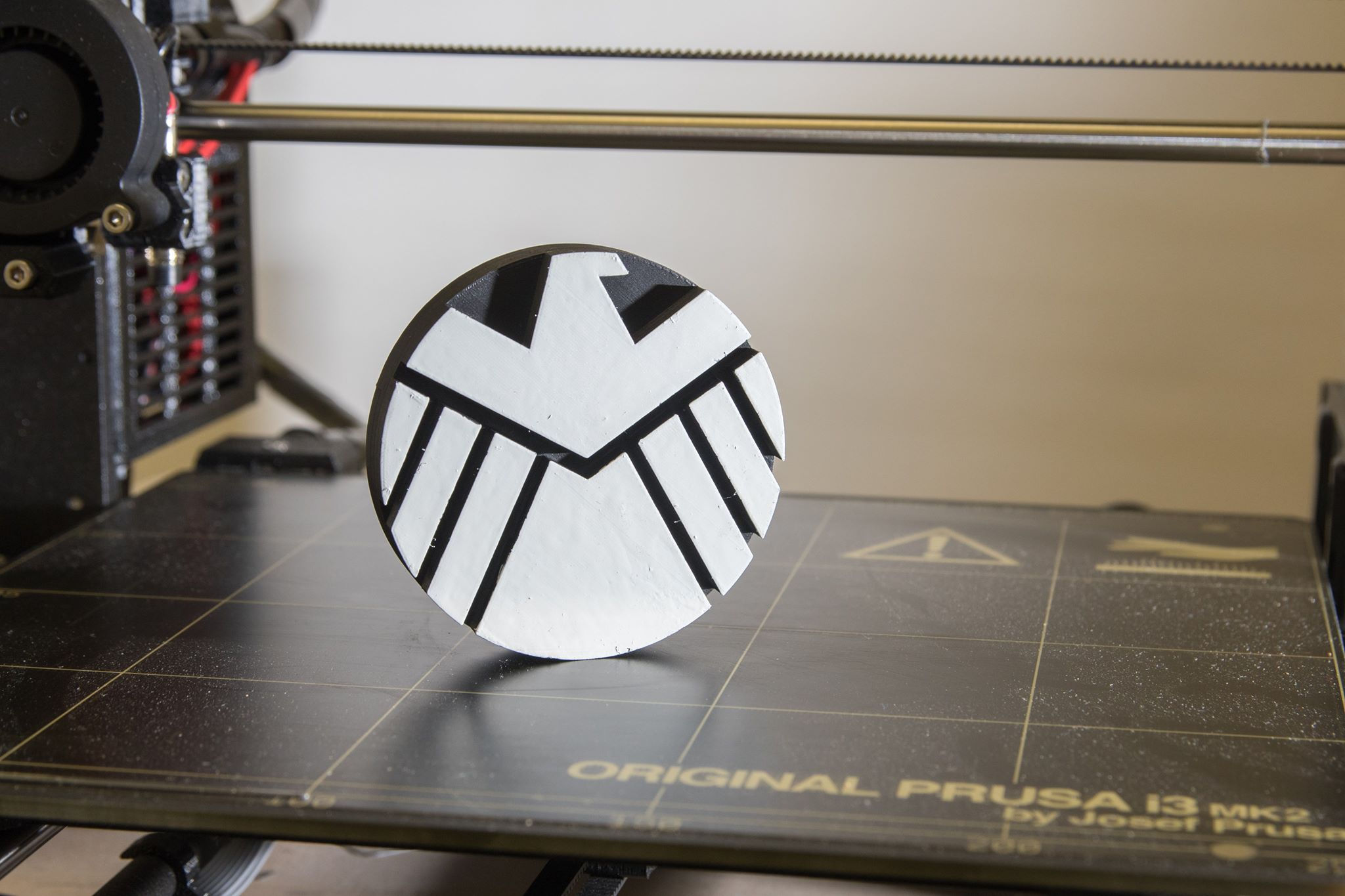 Wallpaper #e2cOBpMBSpphPi3-b78W225 Shieldhydra Logo 3D Printed Rshield