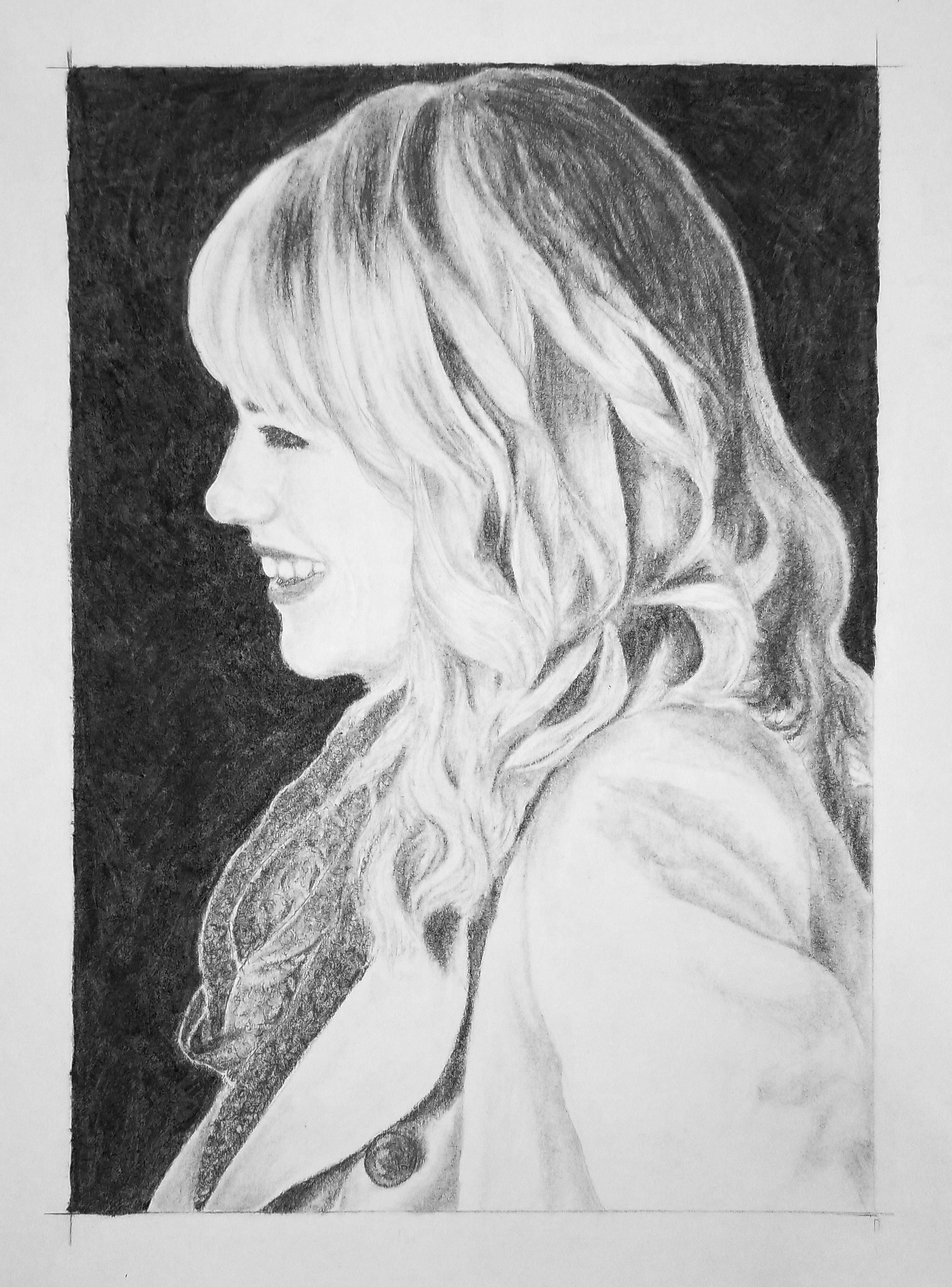 Wallpaper #AfSaOpMBKFX8bn3rEnm350 Gwen Stacy from the Amazing Spider Man by Me with Charcoal Rdrawing