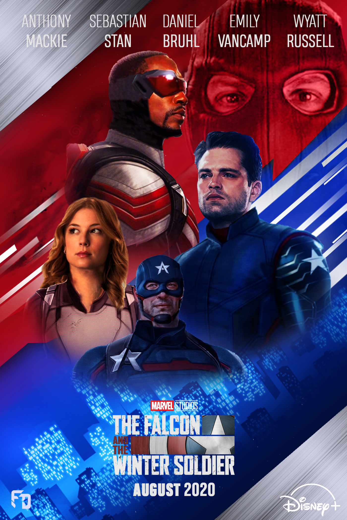 Wallpaper #VDHlNZMB5zzyi_yYsFiQ10 The Falcon and the Winter Soldier Poster by Me Rmarvelstudios