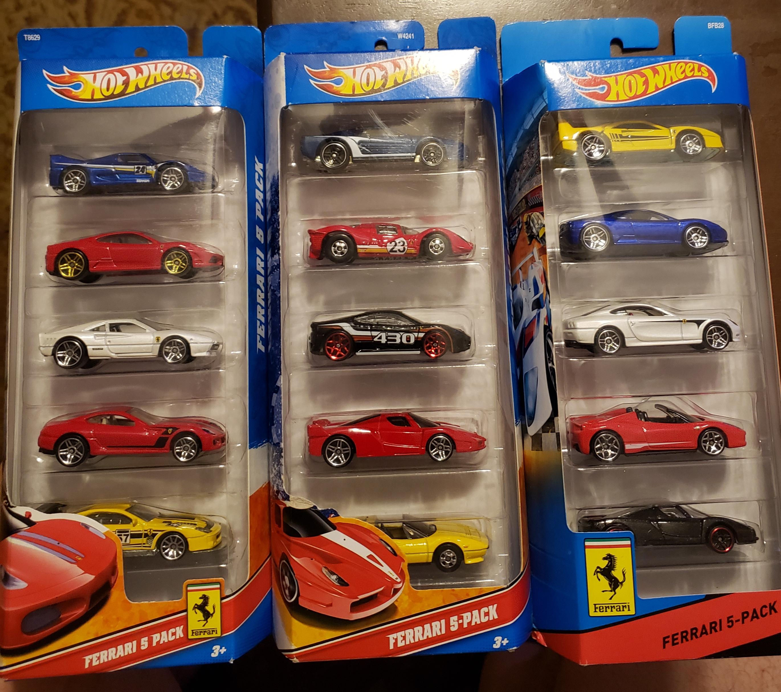 Wallpaper #33298 Las Diecast Blog a Closer Look 2014 Hot Wheels Ferrari 5 Pack